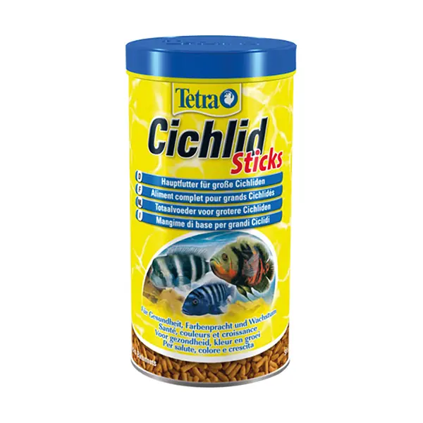 Tetra Cichlid Sticks Akvaryum Cikled Balık Yemi