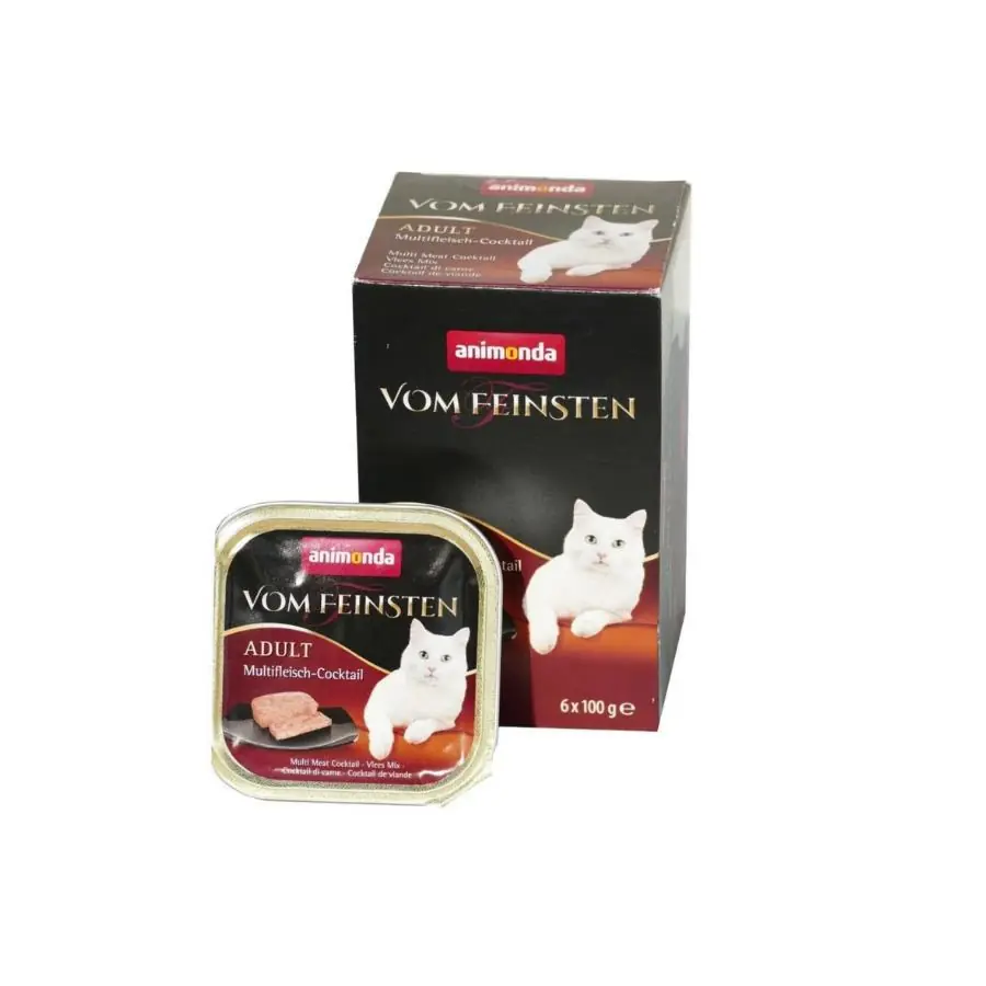 Animonda VomFeinsten Karışık Etli Yetişkin Kedi Konservesi 100 gr x 6 Adet 100g