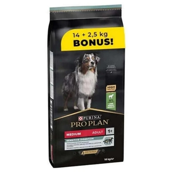 Pro Plan Adult Kuzu Etli Yetişkin Köpek Maması - 16.5 Kg