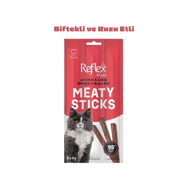 Reflex Plus Meaty Karışık 6 Lezzetli Sticks Kedi Ödül Maması