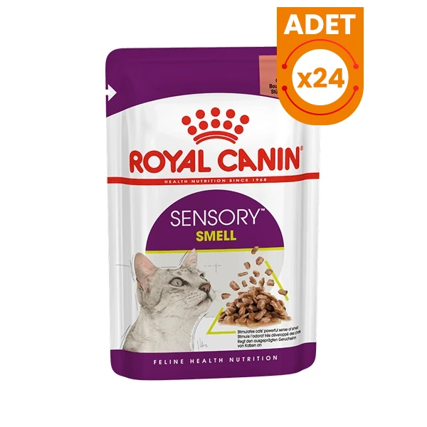 Royal Canin Gravy Sensory Smell Yetişkin Konserve Kedi Maması - 24 Adet 85 Gr