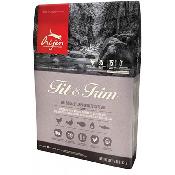 Orijen Fit-Trim Tahılsız Kilo Kontrolü için Diyet Kedi Maması