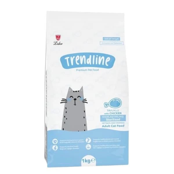 Trendline Adult Tavuklu Kısırlaştırılmış Kedi Maması