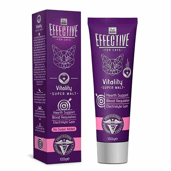 Delibon Effective Vitality Malt Katkılı Kalp Sağlığı Kedi Macunu