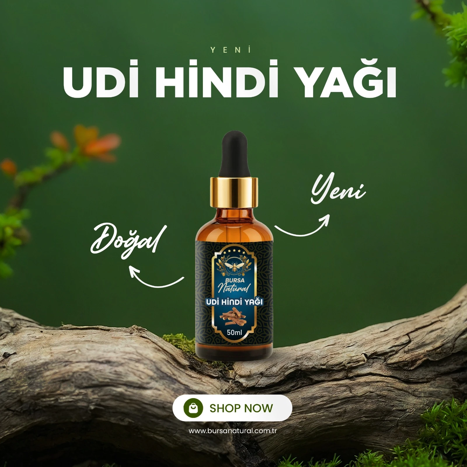 Udi Hindi Yağı 50 ML