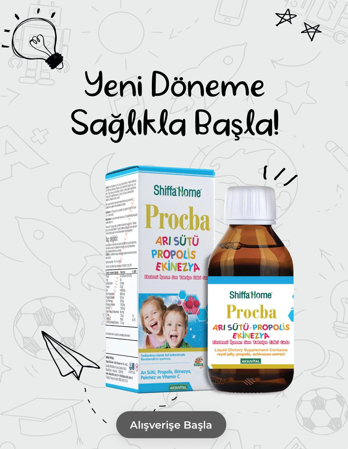 Procba Arı Sütü Propolis Ekinezya