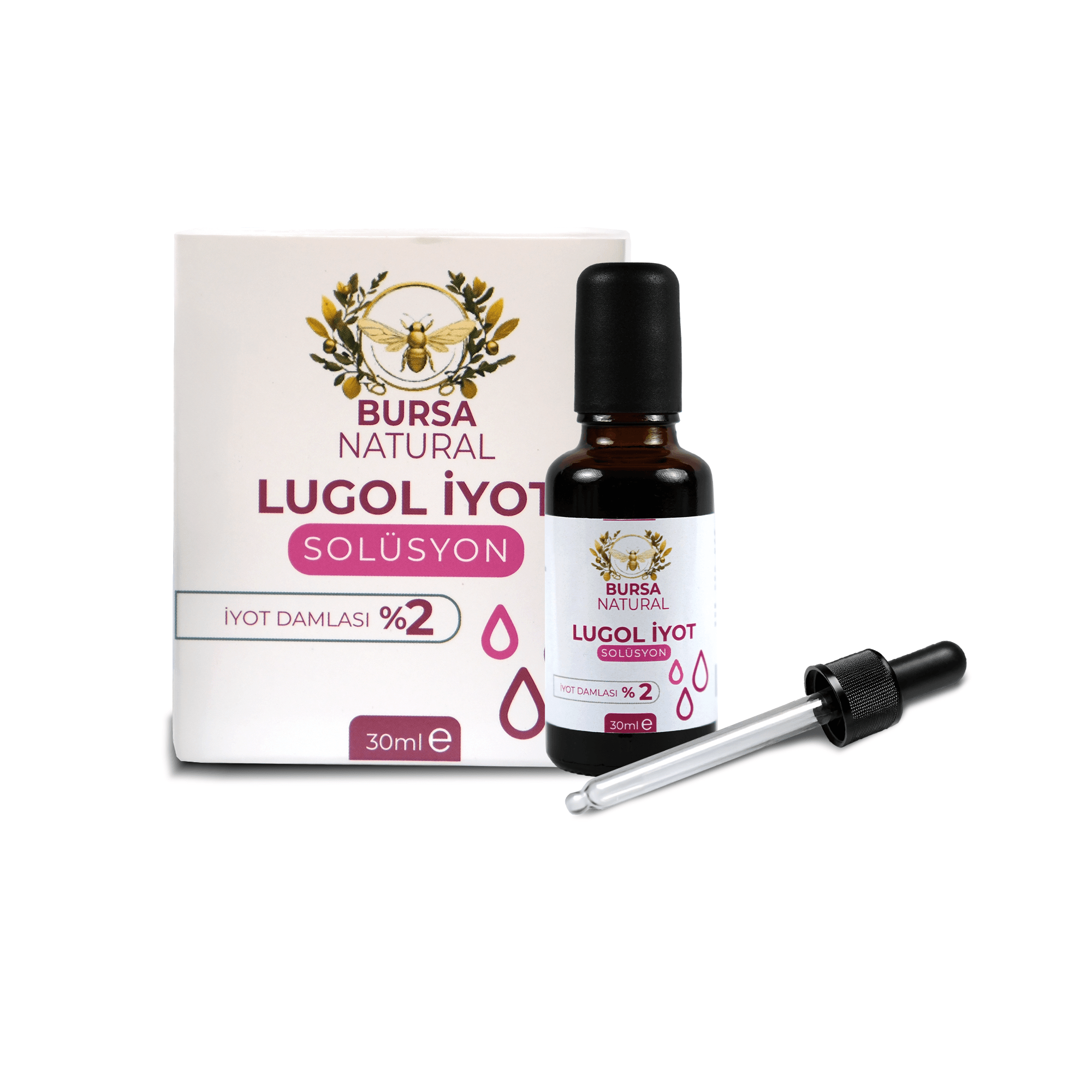 Lugol's Solution Iyot %2 Damla 30 ml