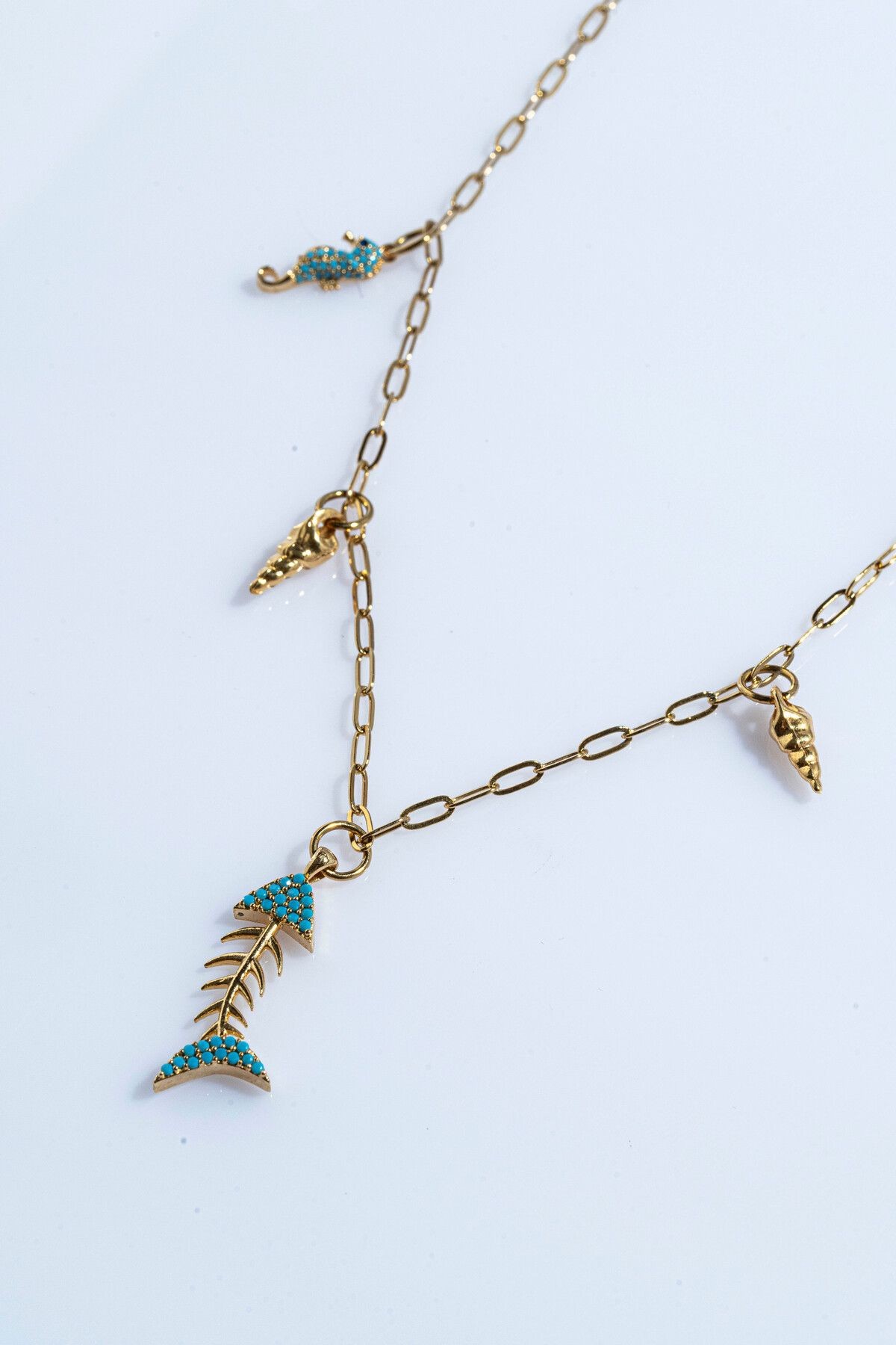 Aqua Charm Kolye