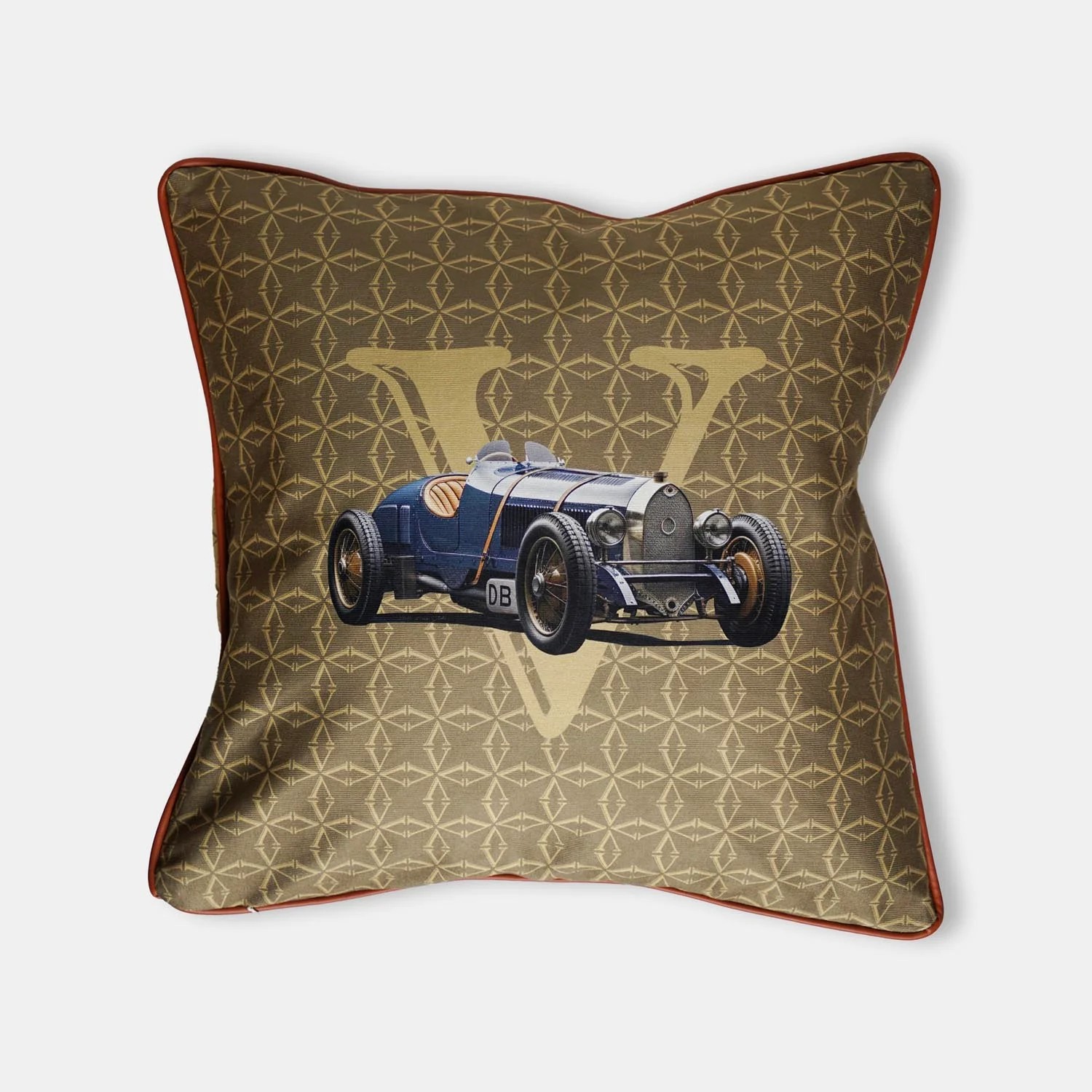 Vitelli Classic Cars 30's Dekoratif Yastık 55x55 Cm 