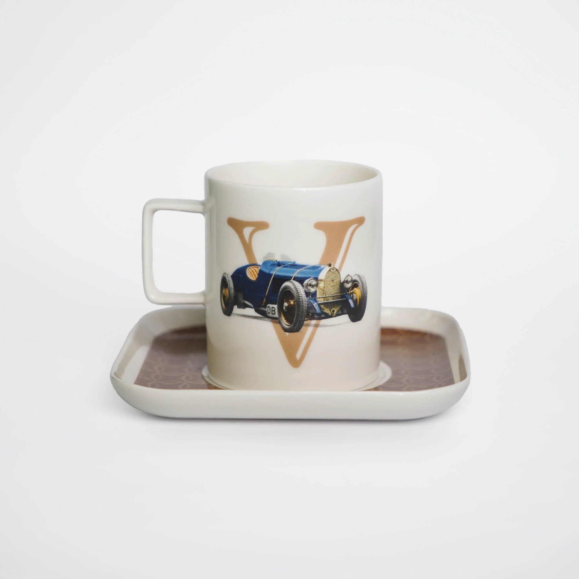 Vitelli Classic Cars 30's Porselen Çay Fincanı