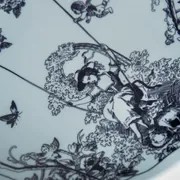 Fiori 52 Timeless Collection 20 cm Mavi Porselen Tabak