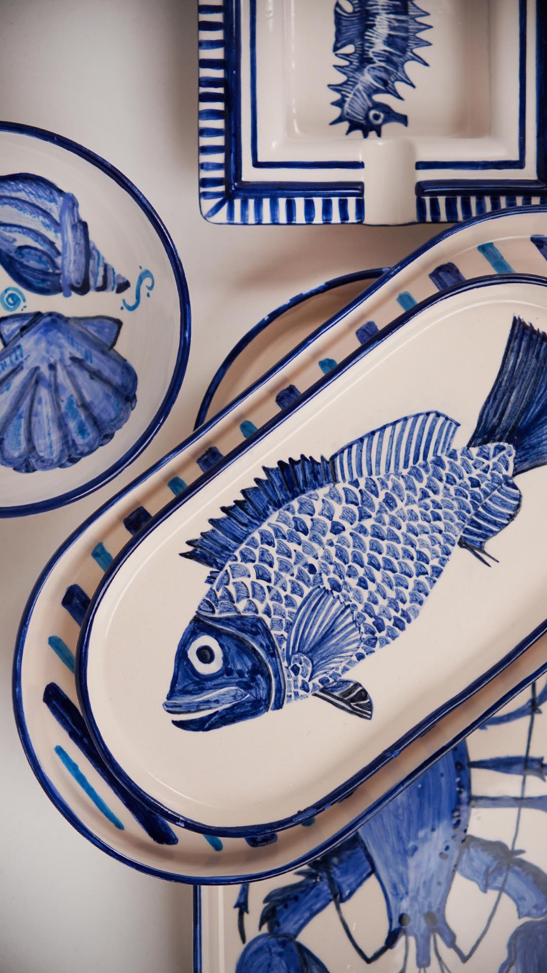 Fiori 52 La Mer Koleksiyonu Balık Uzun Servis