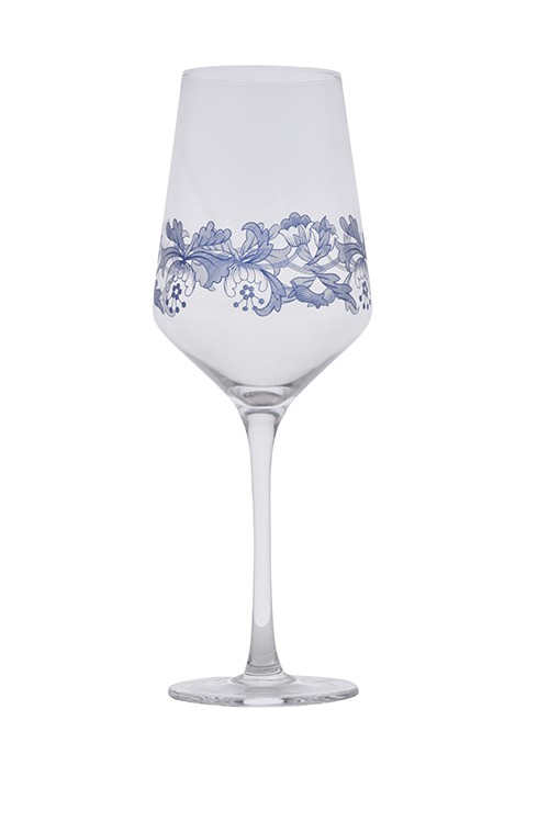 Fiori 52 Spode Blue Italian Kadeh