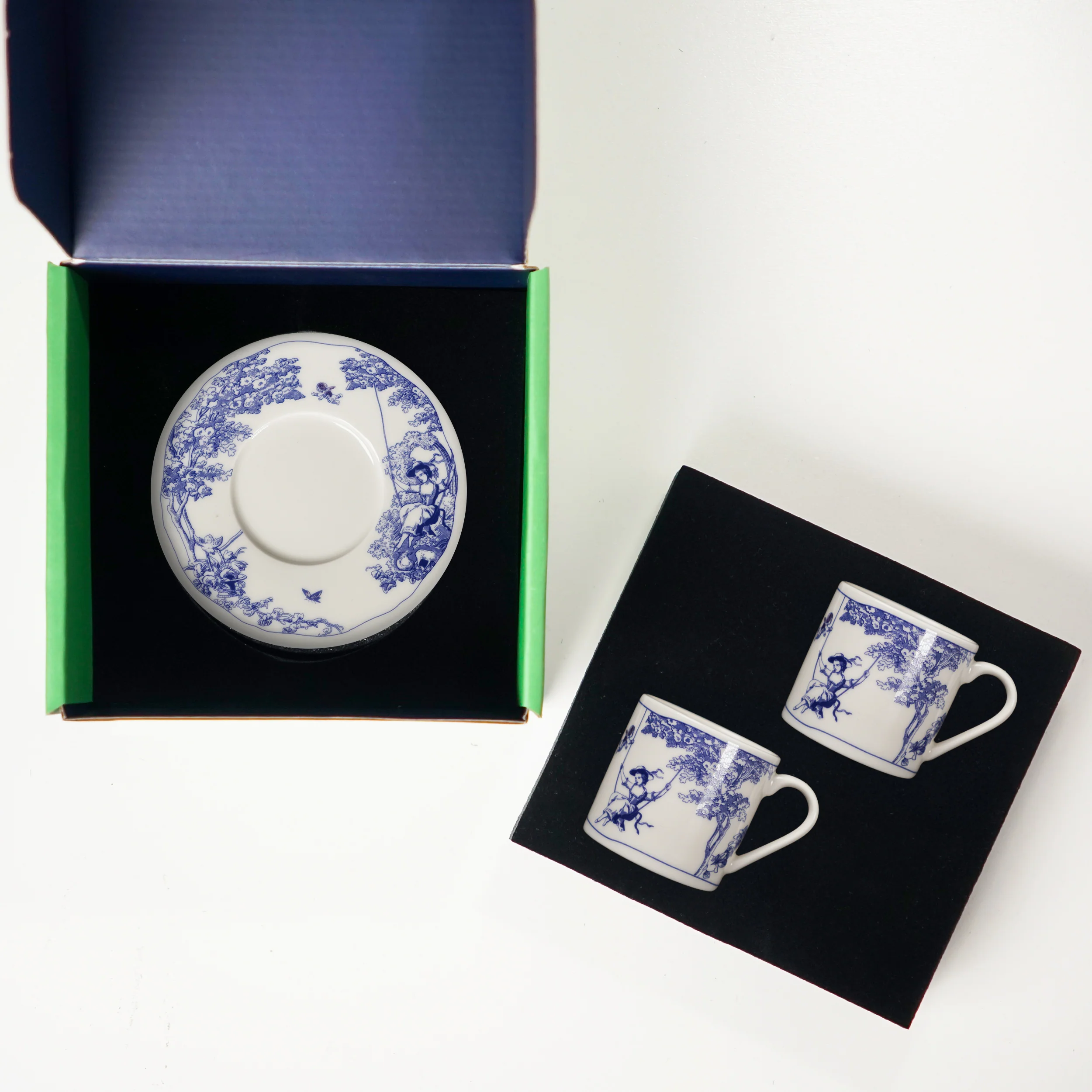 Fiori 52 Timeless Collection 2’li Porselen Türk Kahvesi Fincan Seti