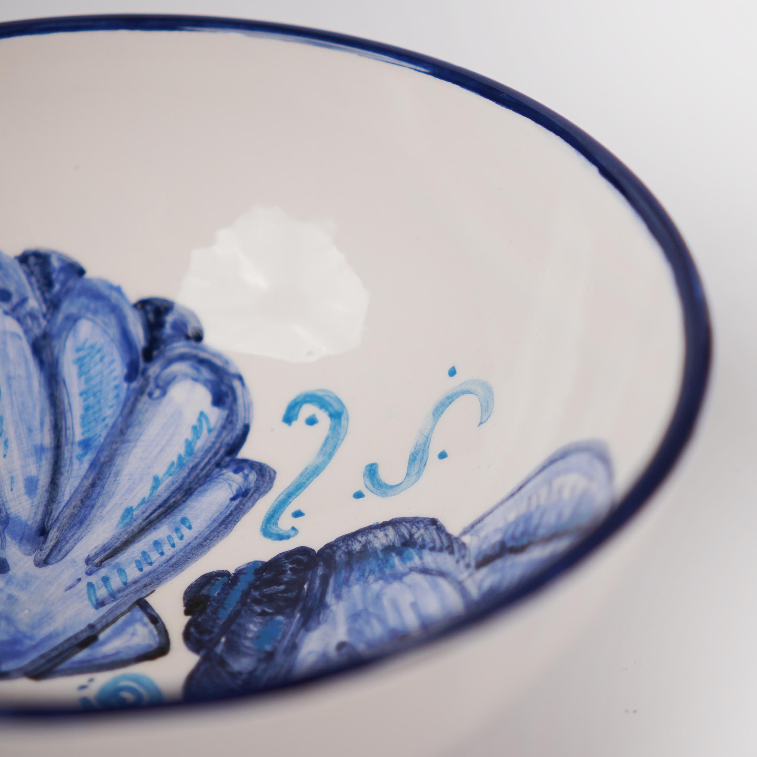 Fiori 52 La Mer Koleksiyonu Seramik Kase 15 cm
