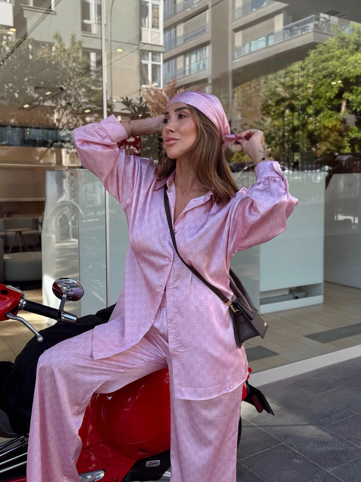 GUCCI BANDANALI ÜÇLÜ TAKIM