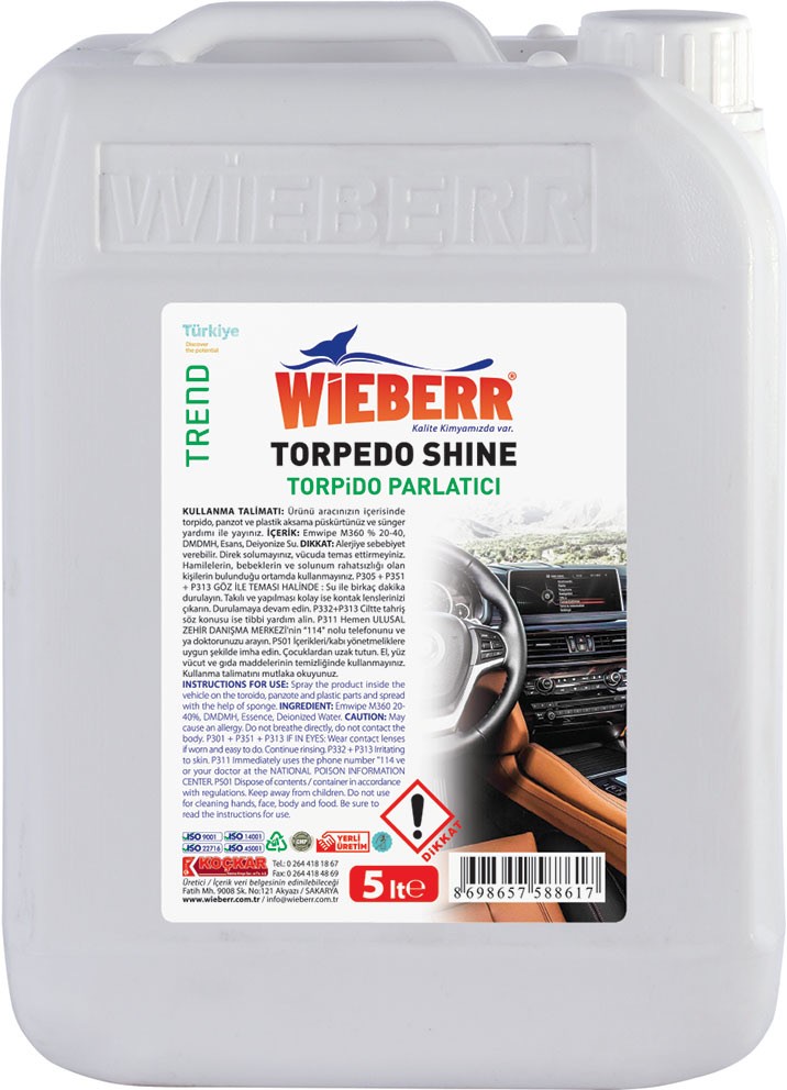 Torpido Parlatıcı trend 5 Lt