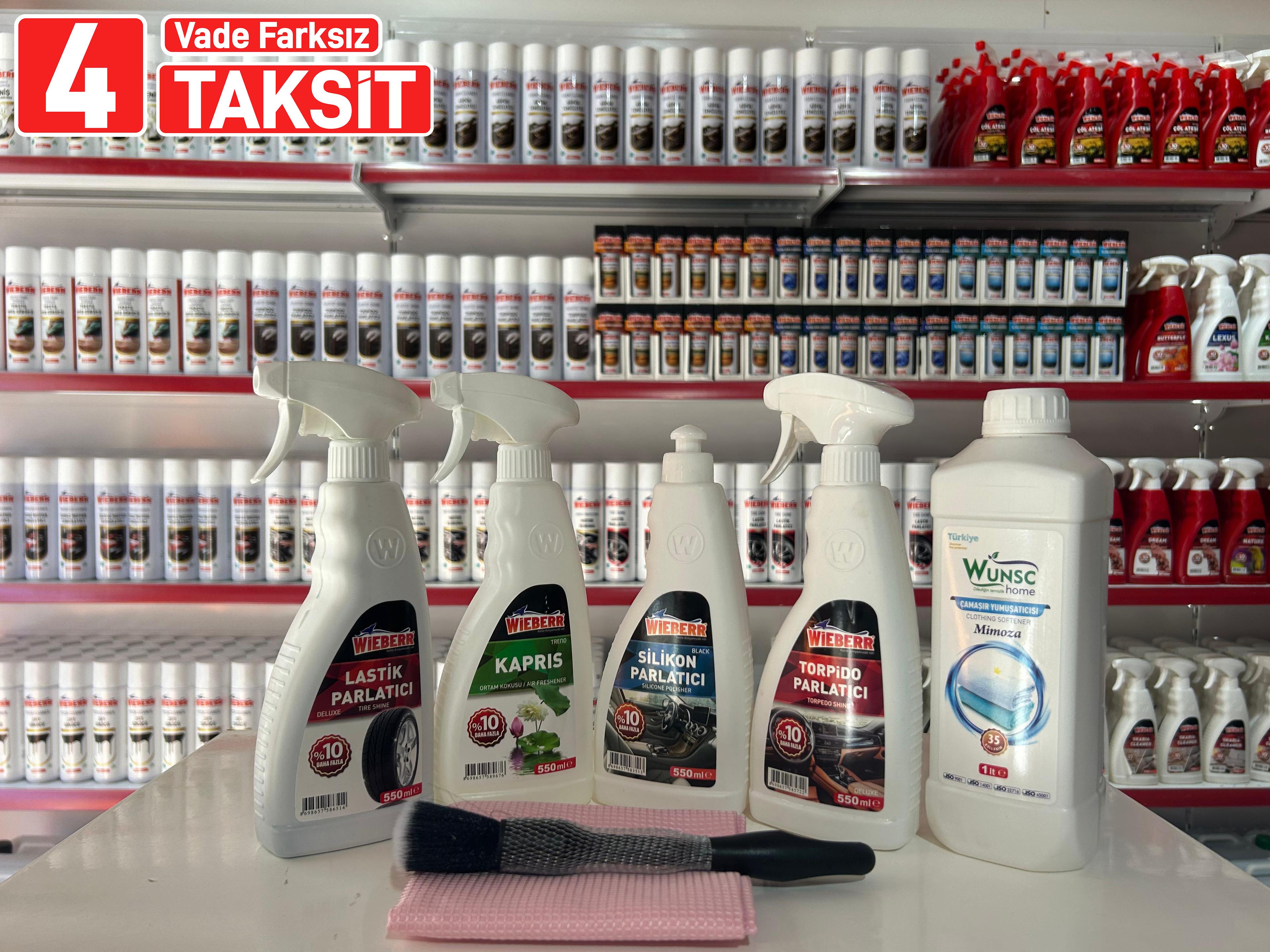 Car Care Set / WUNSCHOME Çamaşır Yumuşatıcı Hediyeli