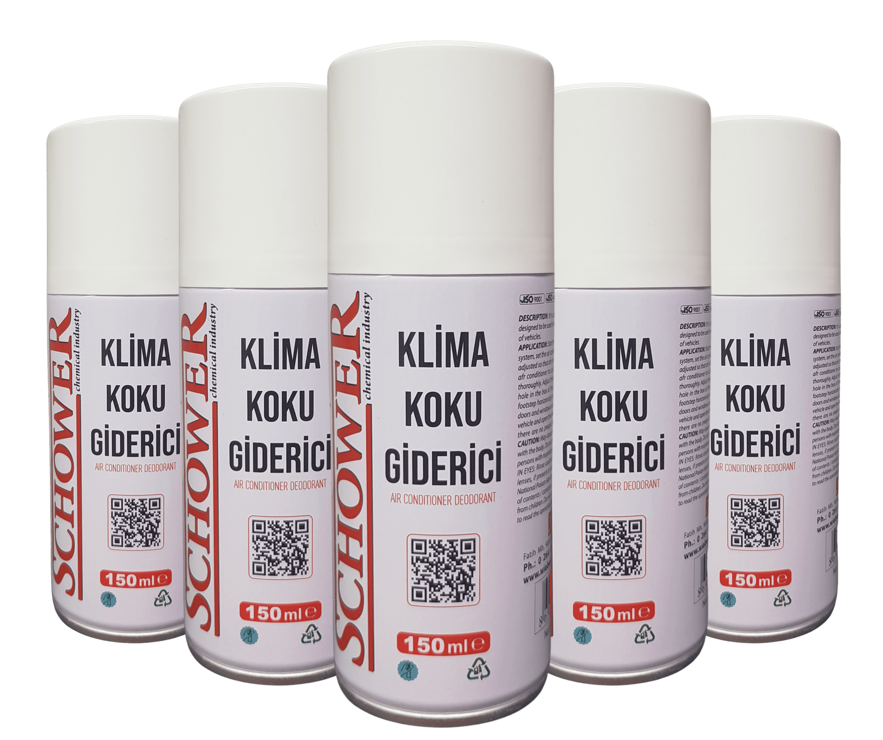 Schower Klima Koku Giderici 150 Ml 12 Adet