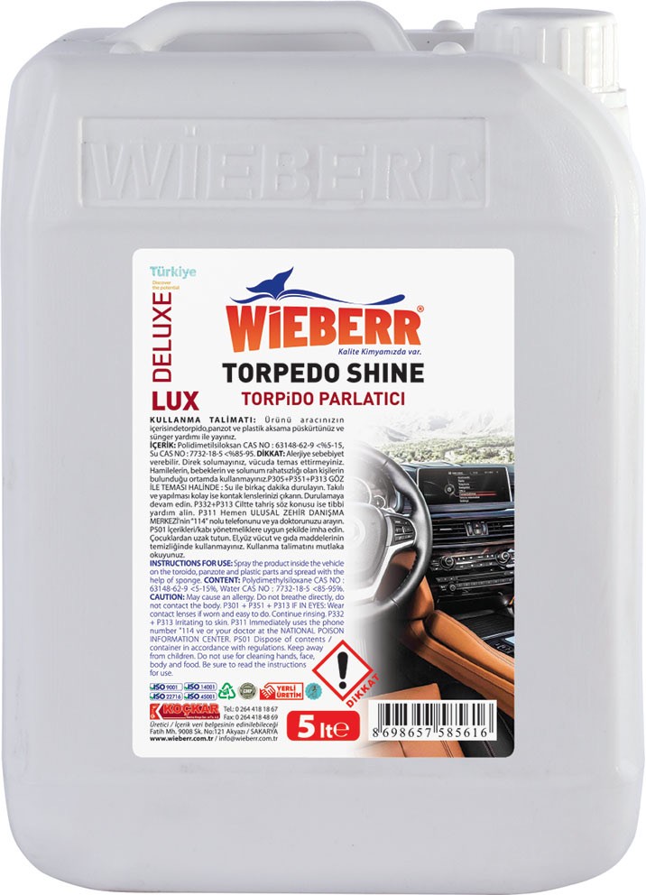 Torpido Parlatıcı Deluxe 5 Lt