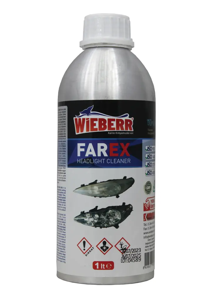 Fars Cleaner Far Temizleme İlacı 1 Lt
