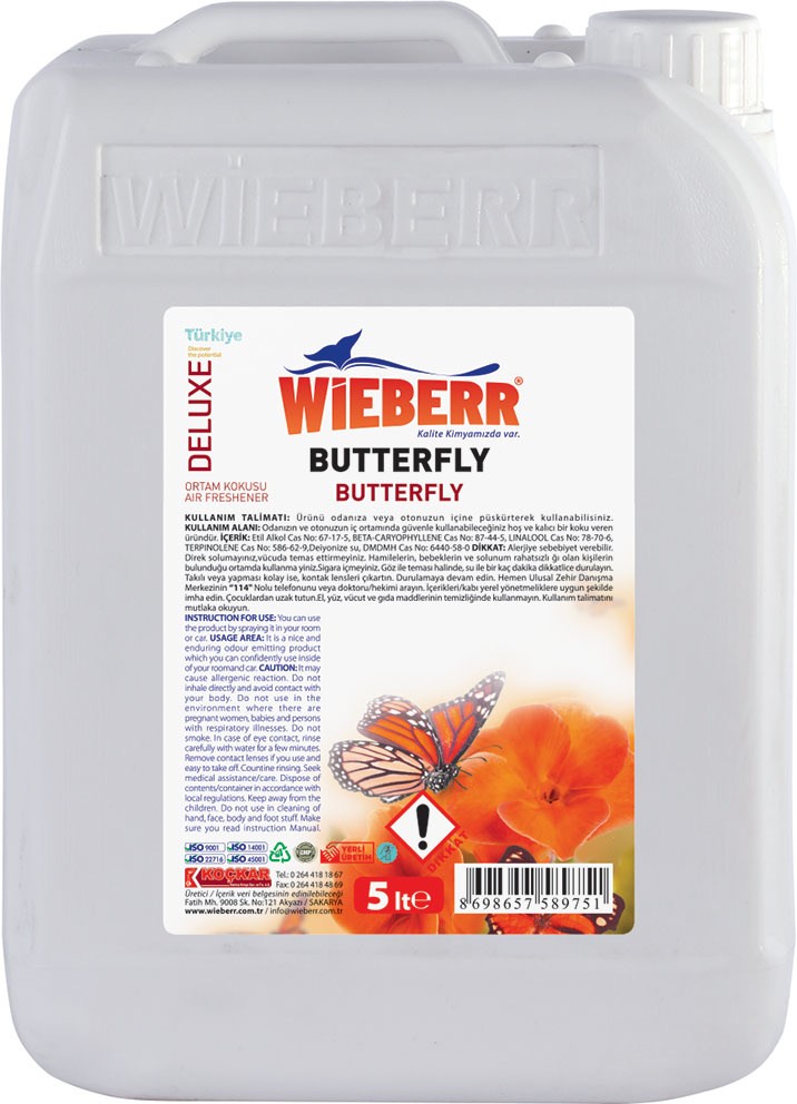 Butterfly Ortam Kokusu 5 Lt