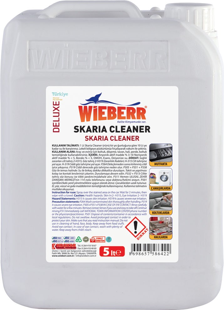 Skaria Cleaner Leke Sökücü 5 Lt