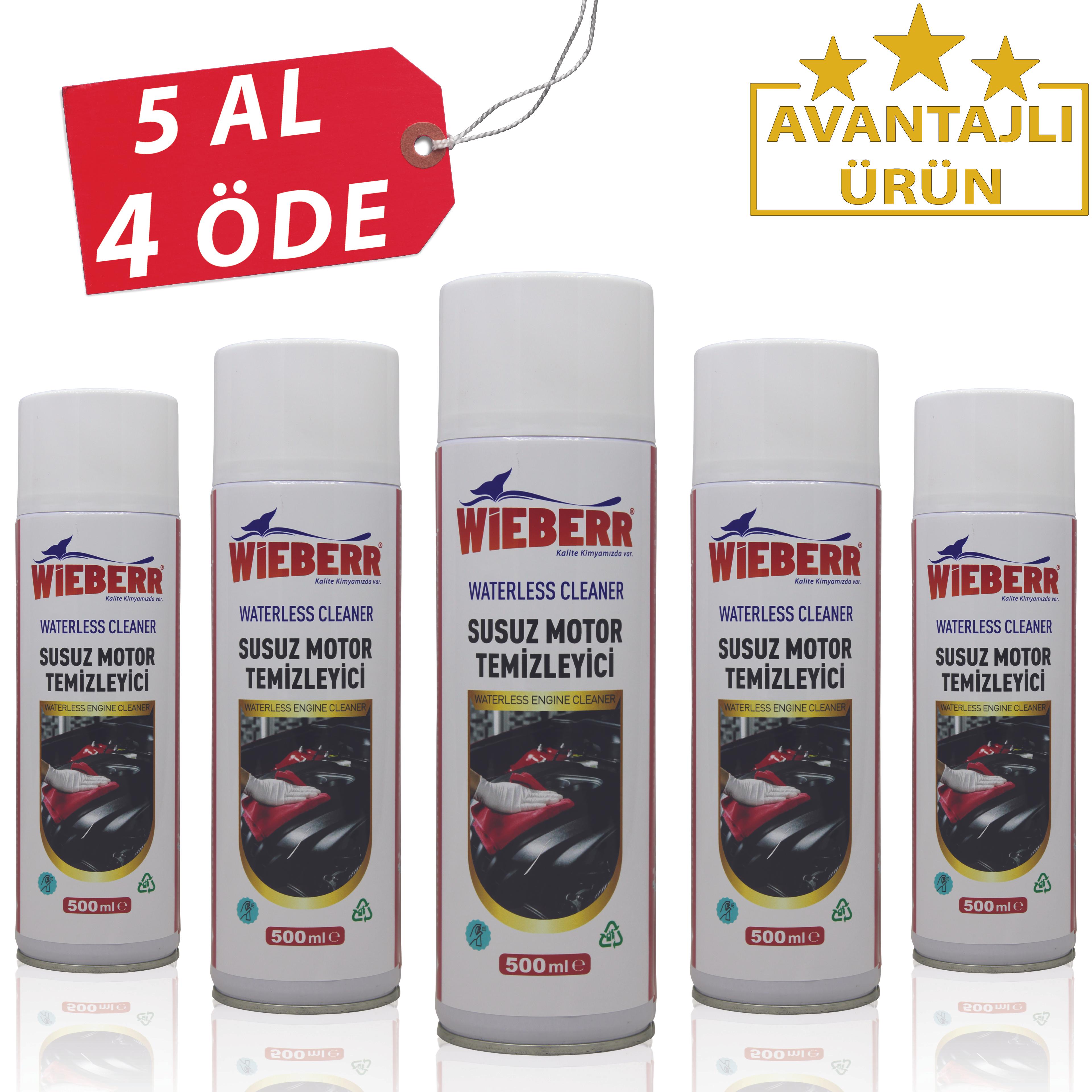 Susuz Motor Temizleme 500 Ml 5 Al 4 Öde