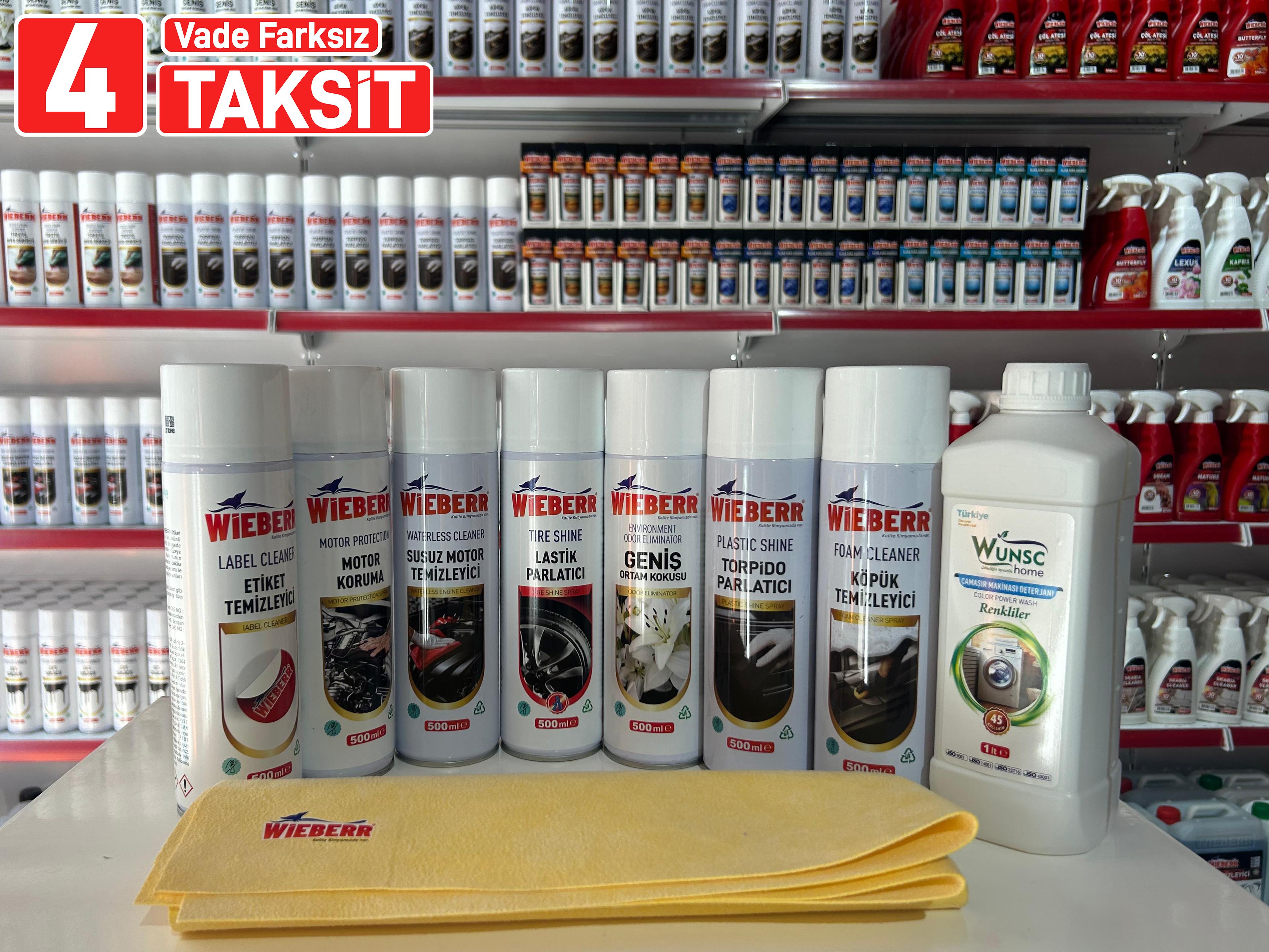 Car Care Gazlı Dolum Seti / Çamaşır Makinesi Deterjanı Hediyeli 🎁