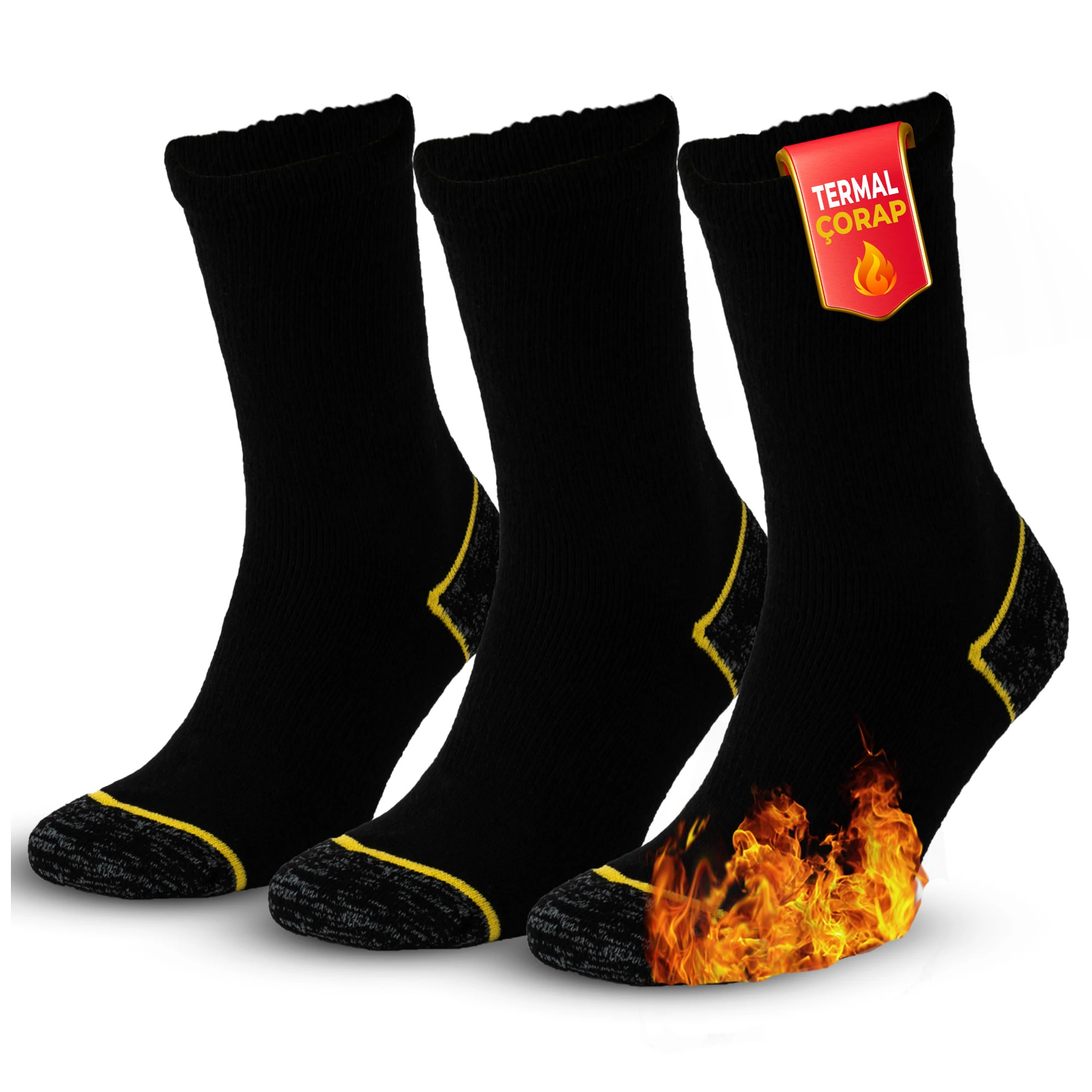 3'lü Termal İş ve Outdoor Çorabı