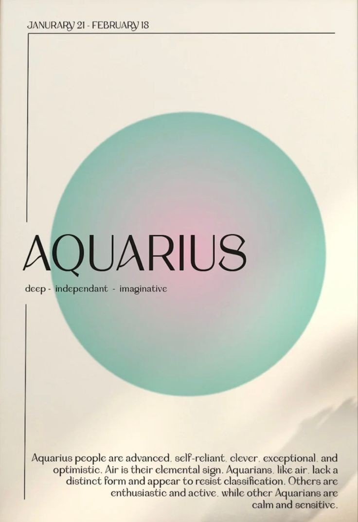 Burç-Aquarıus