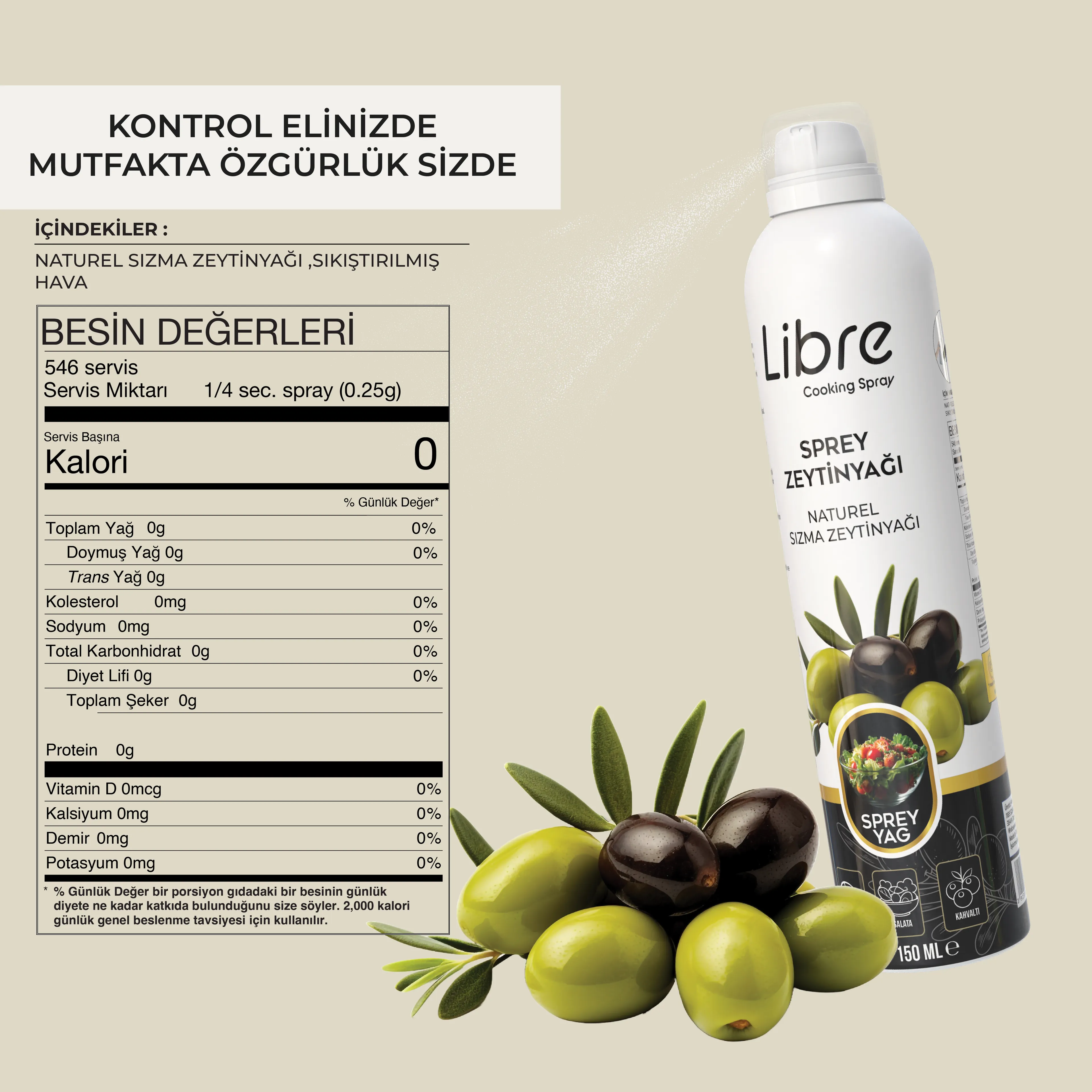 Sprey Zeytinyağı