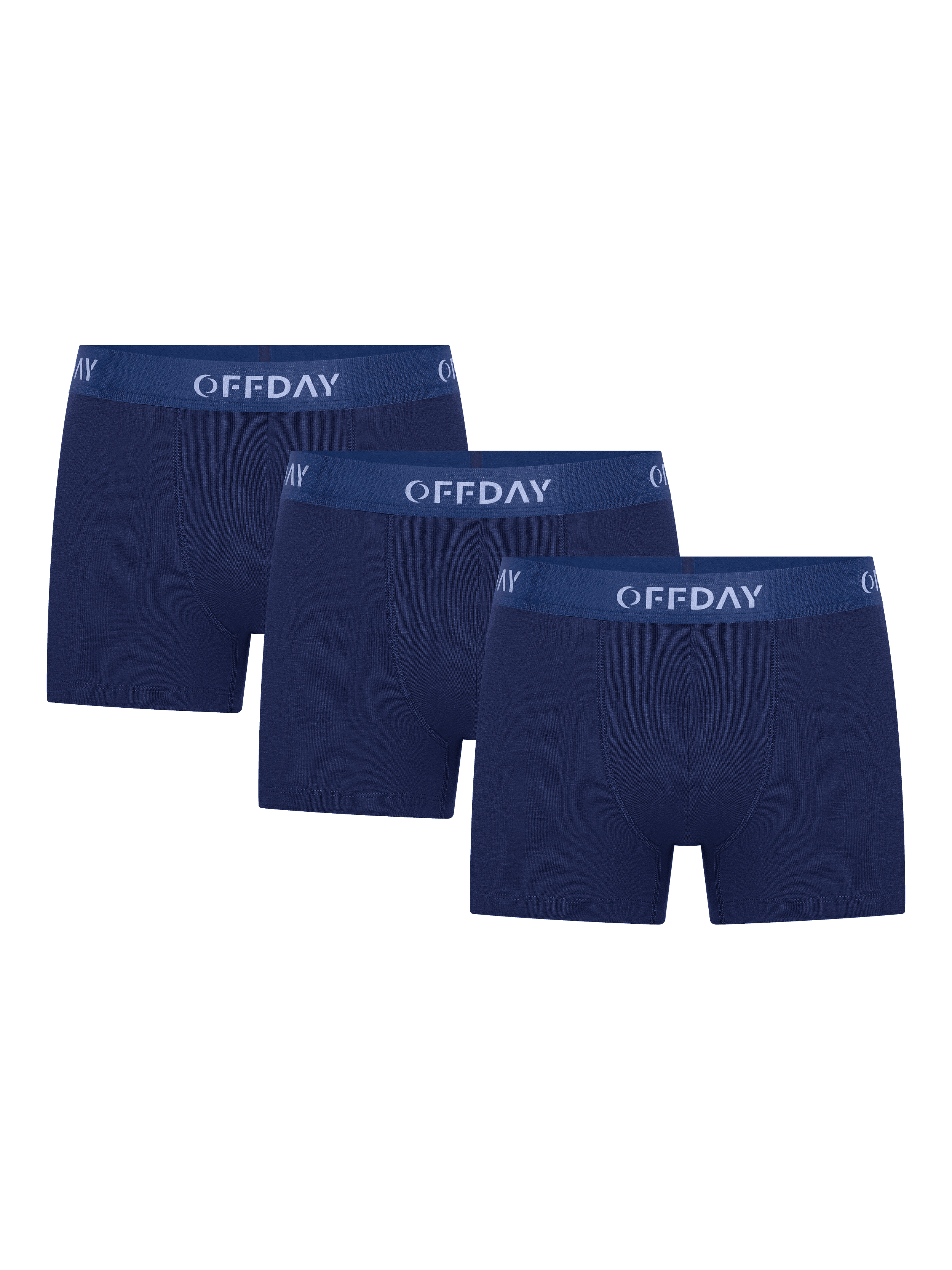 OFFDAY ESSENTIAL MODAL BOXER 3'LÜ - Siyah Mix