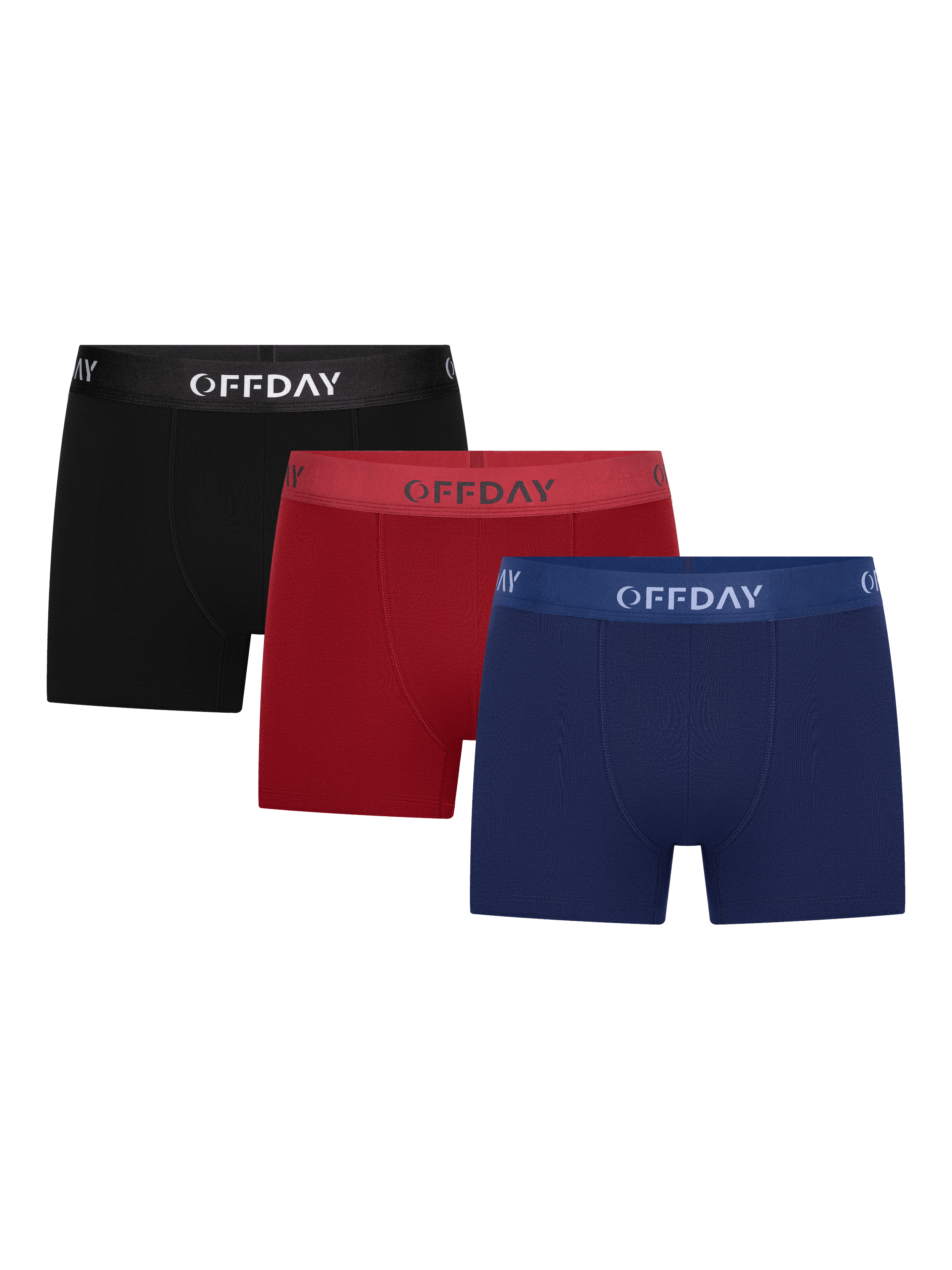 OFFDAY ESSENTIAL MODAL BOXER 3'LÜ - Karışık