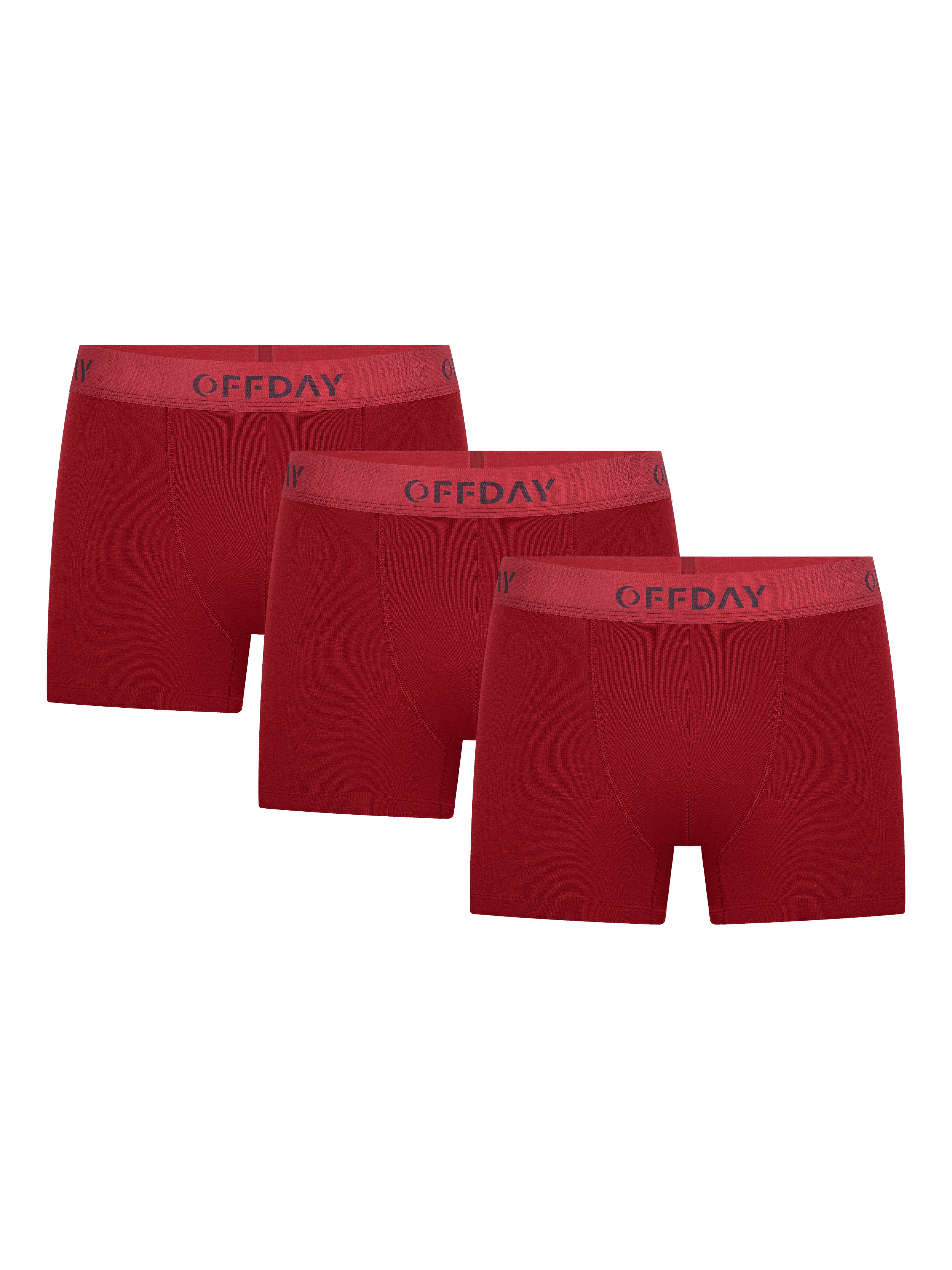 OFFDAY ESSENTIAL MODAL BOXER 3'LÜ - Siyah Mix