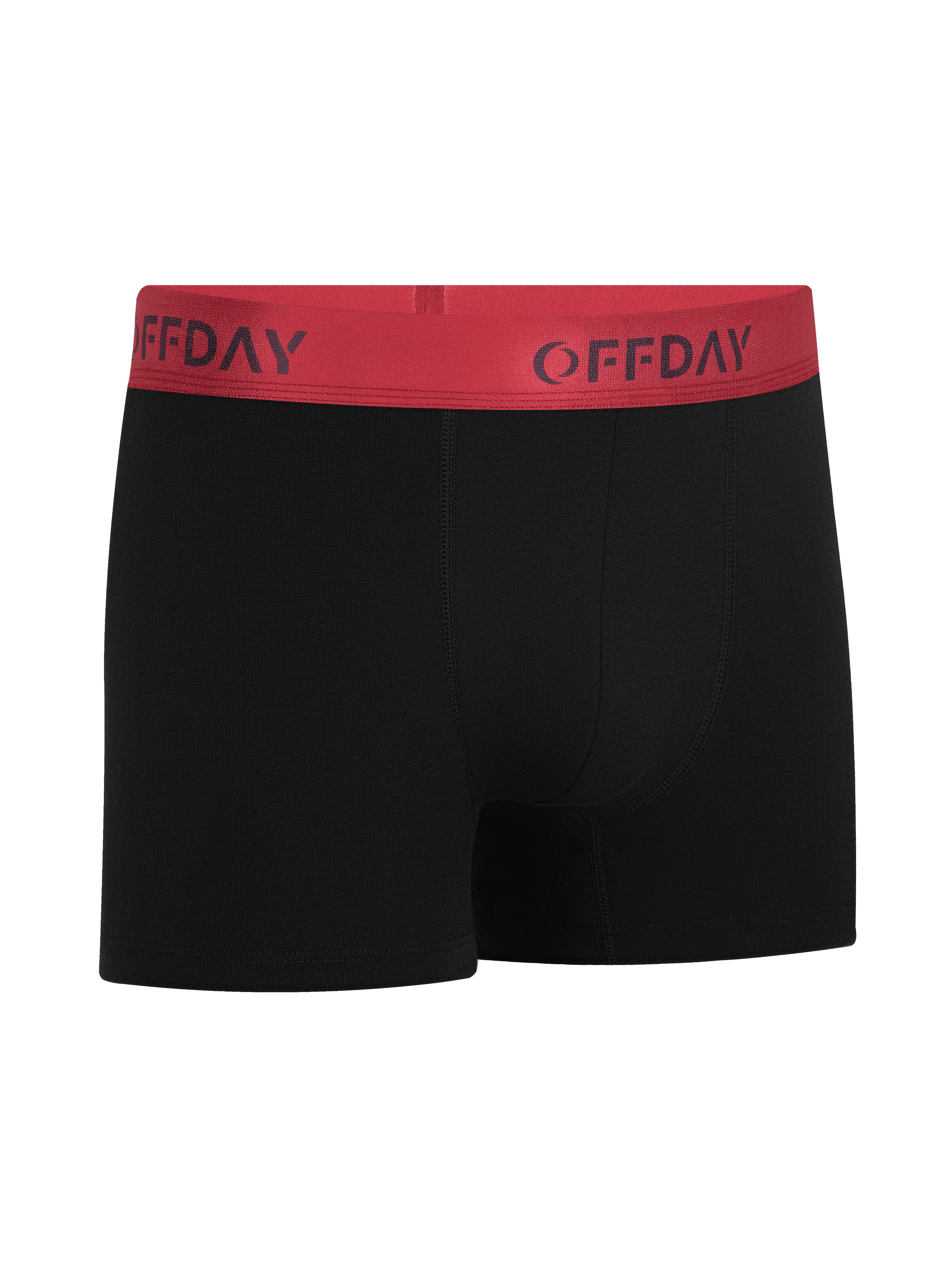 OFFDAY ESSENTIAL MODAL BOXER - Siyah/Merlot