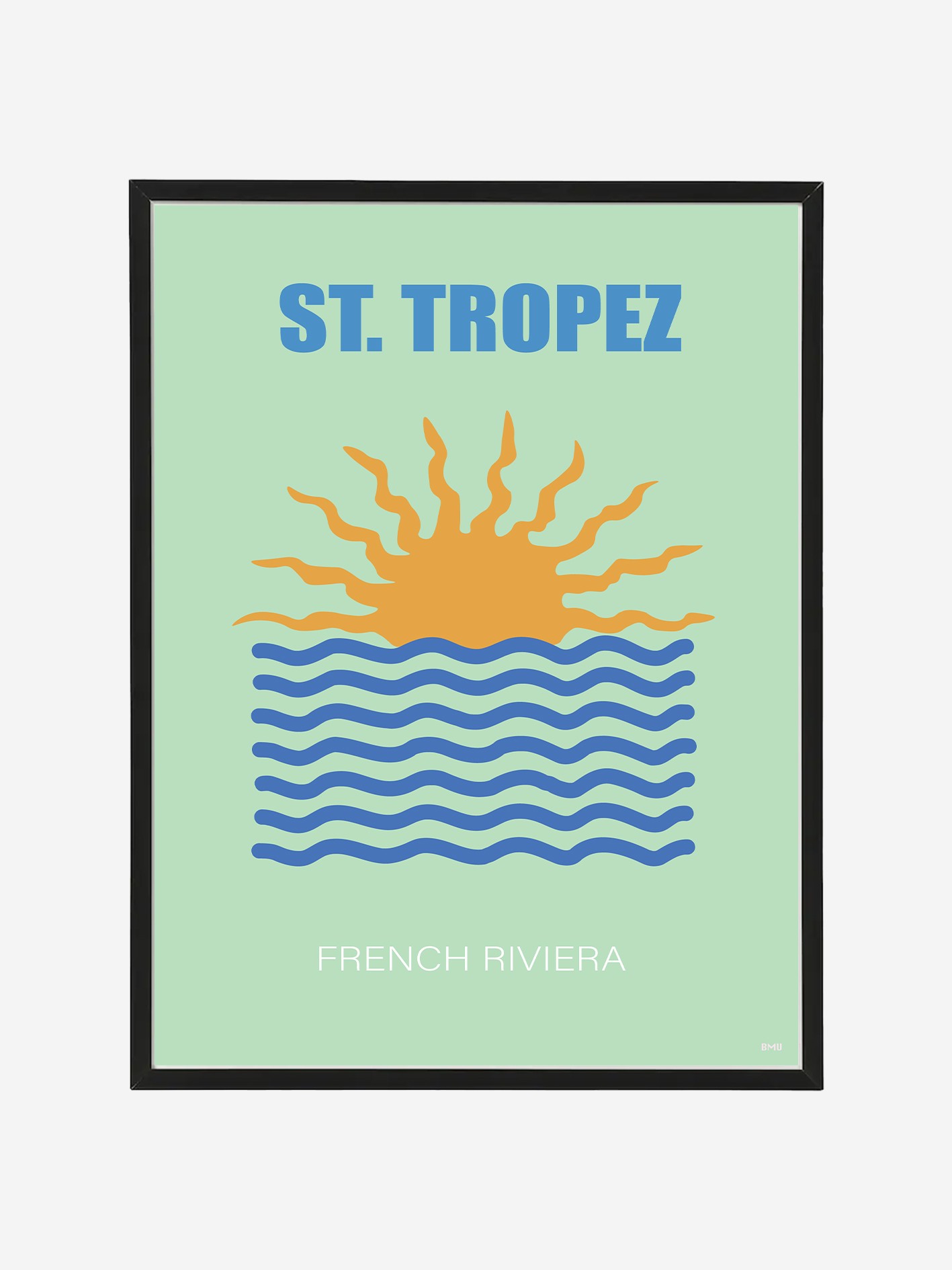 St. Tropez French Riviera Poster