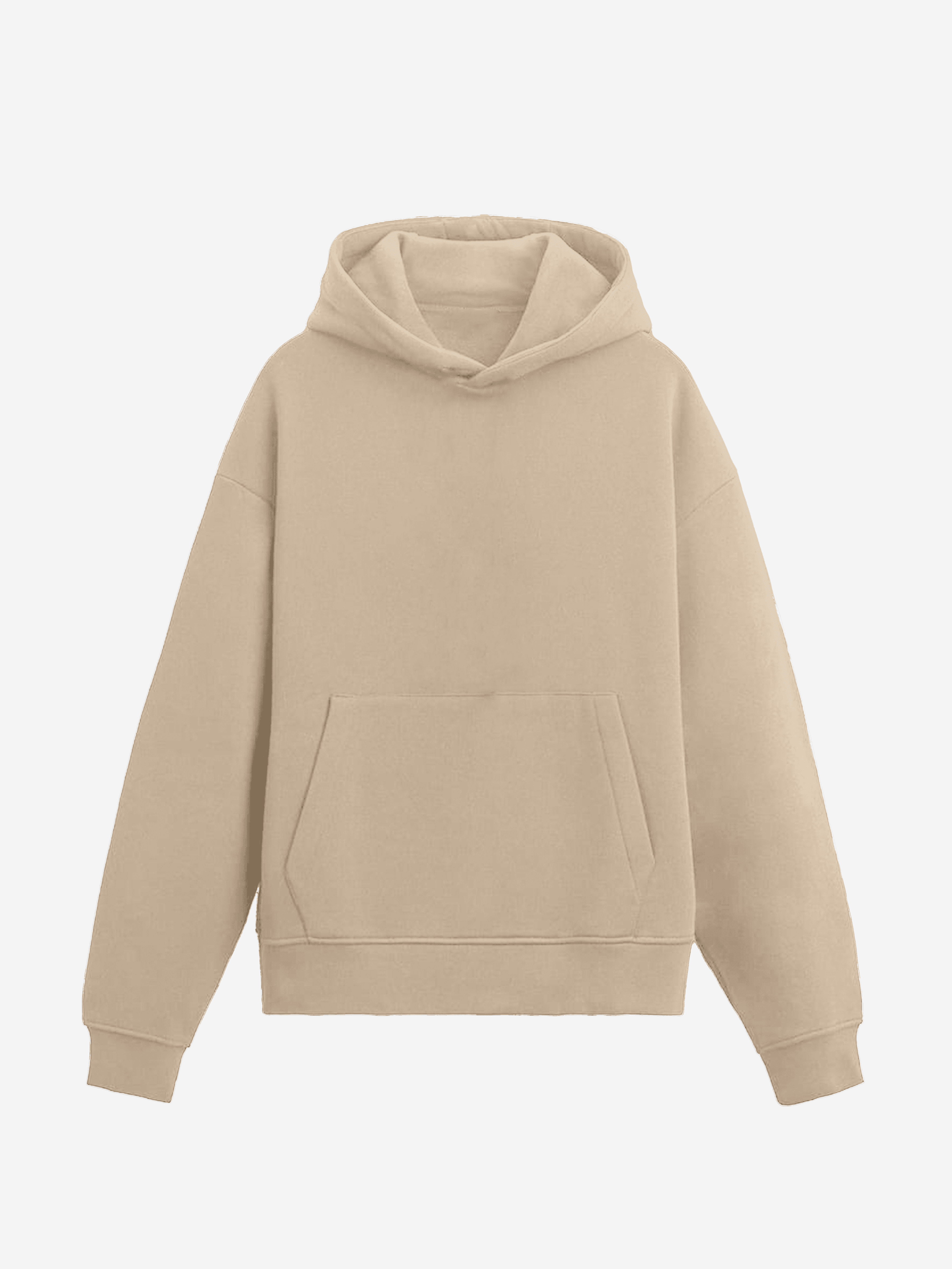 Camel Relaxed Fit Hoodie