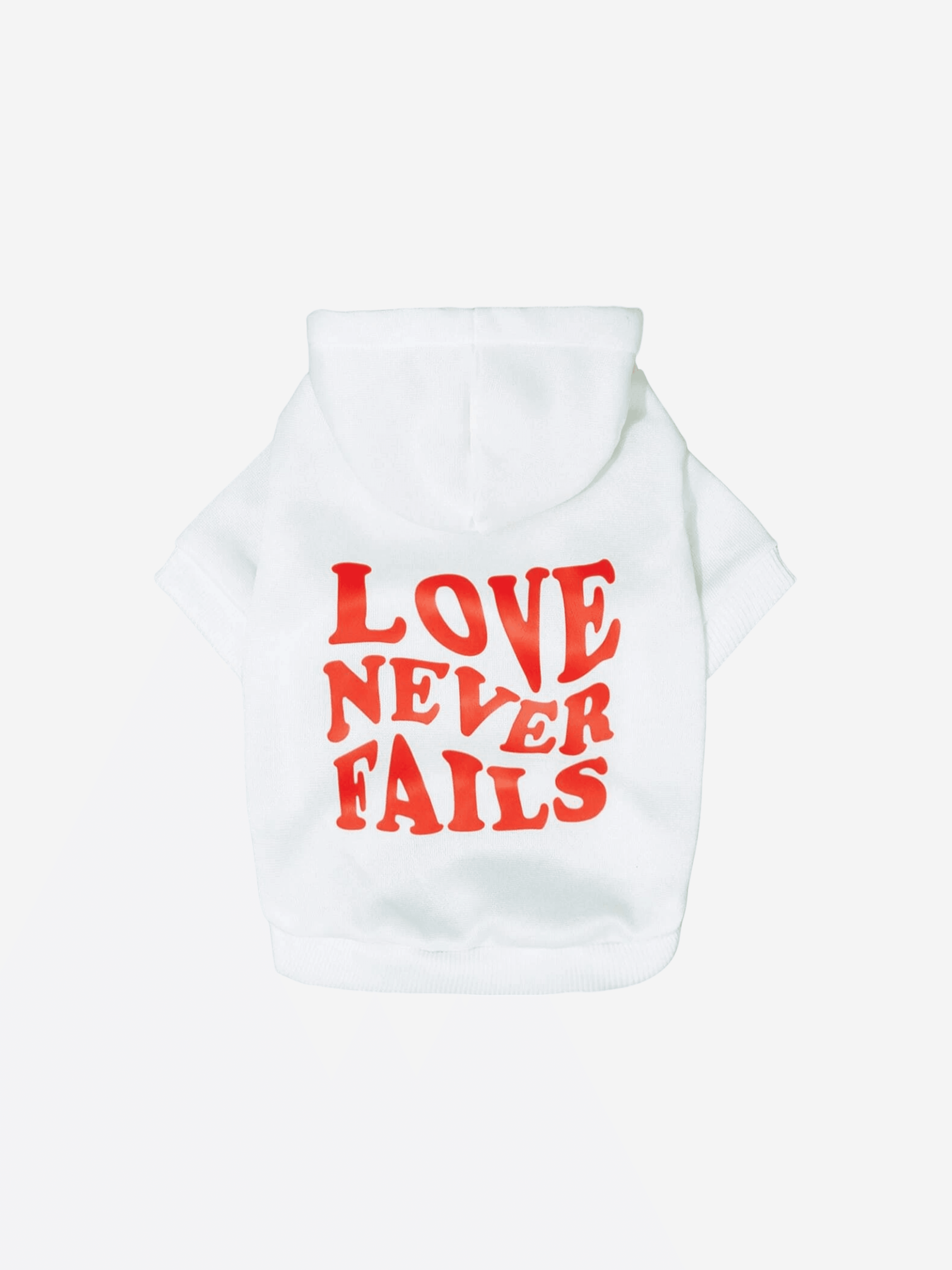 Love Never Fails Kısa Kollu Hoodie