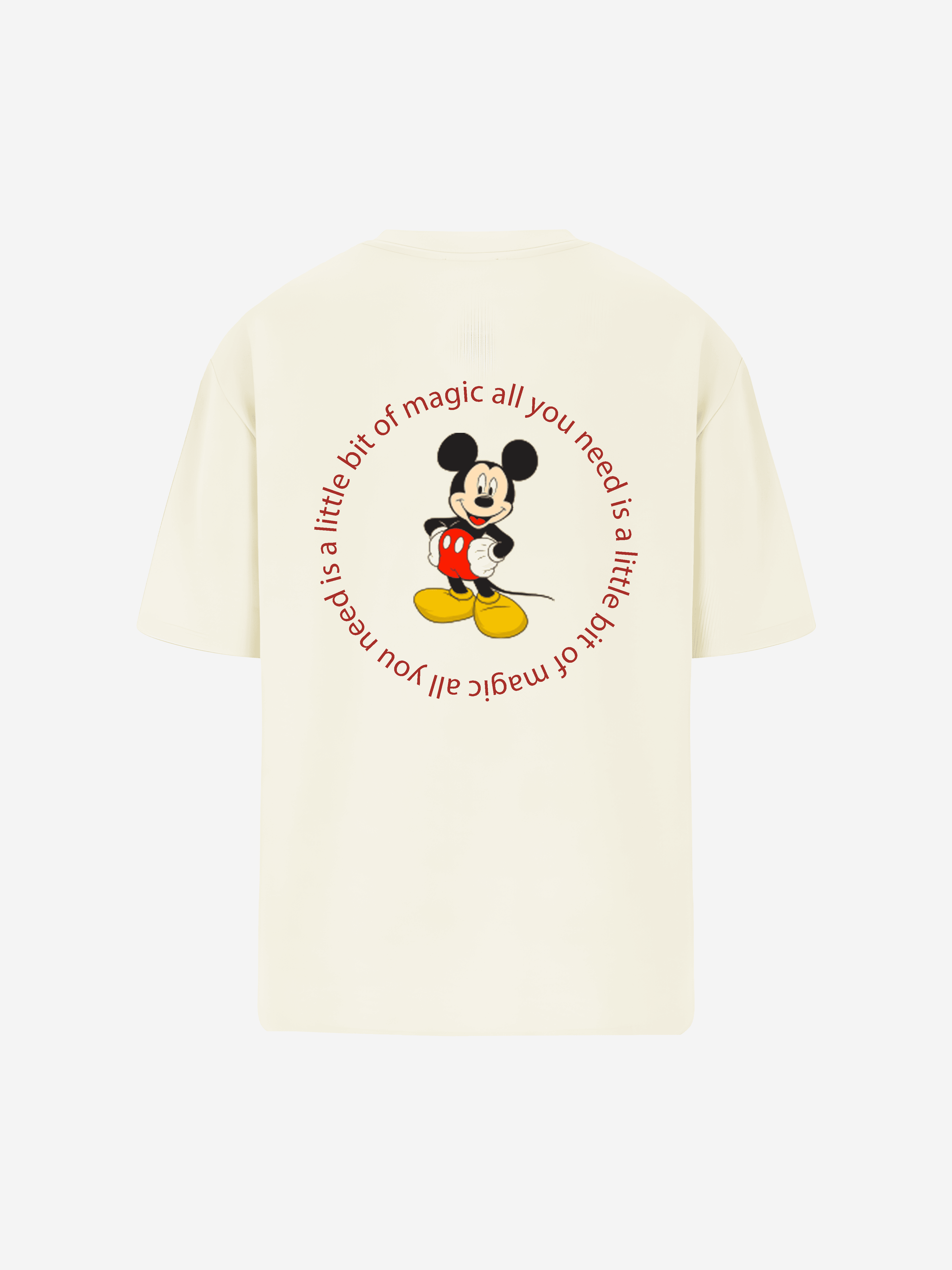 Mickey Mouse "Be Mysterious" Oversize T-Shirt