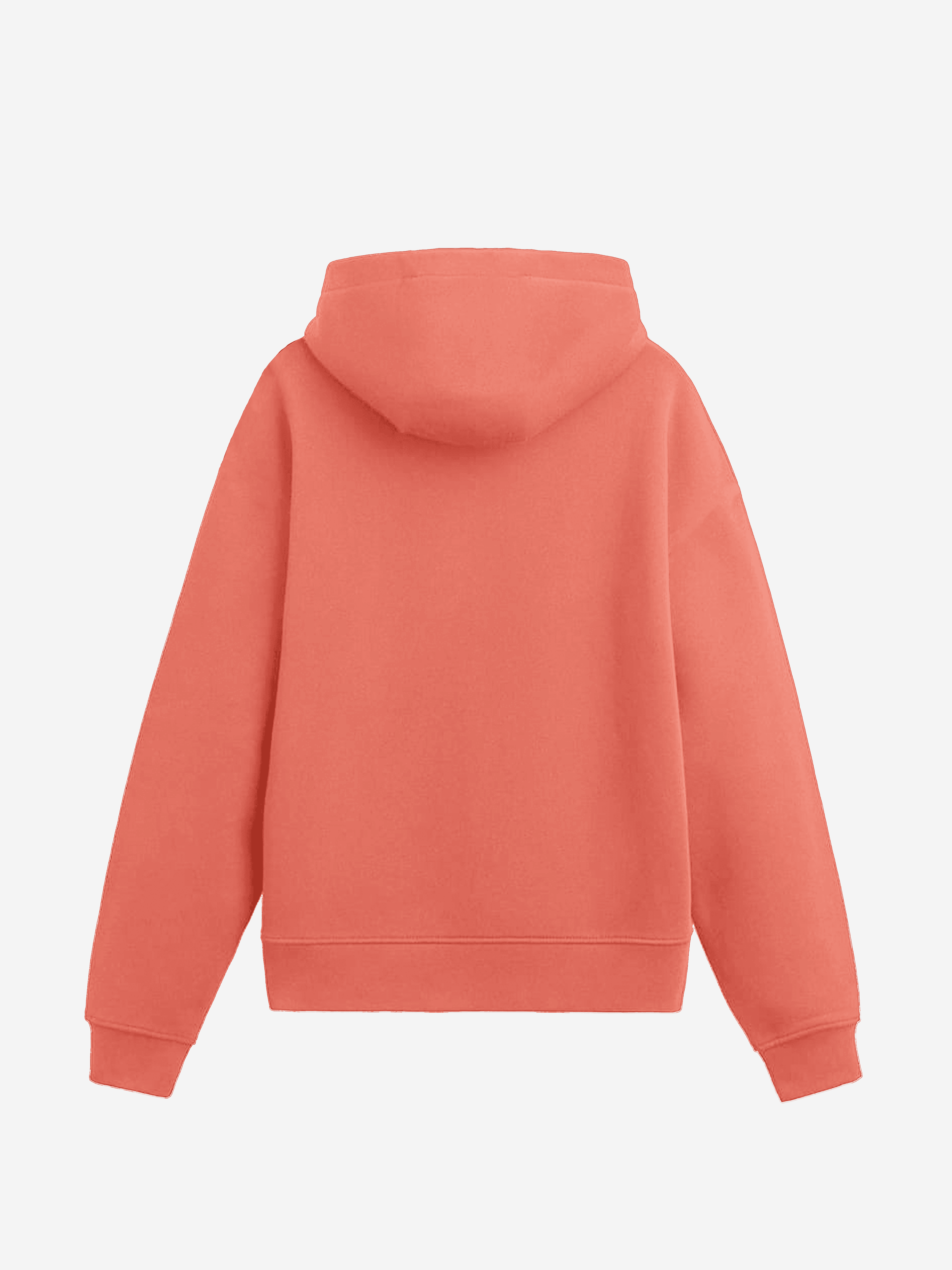 Coral Relaxed Fit Hoodie - Şardonsuz