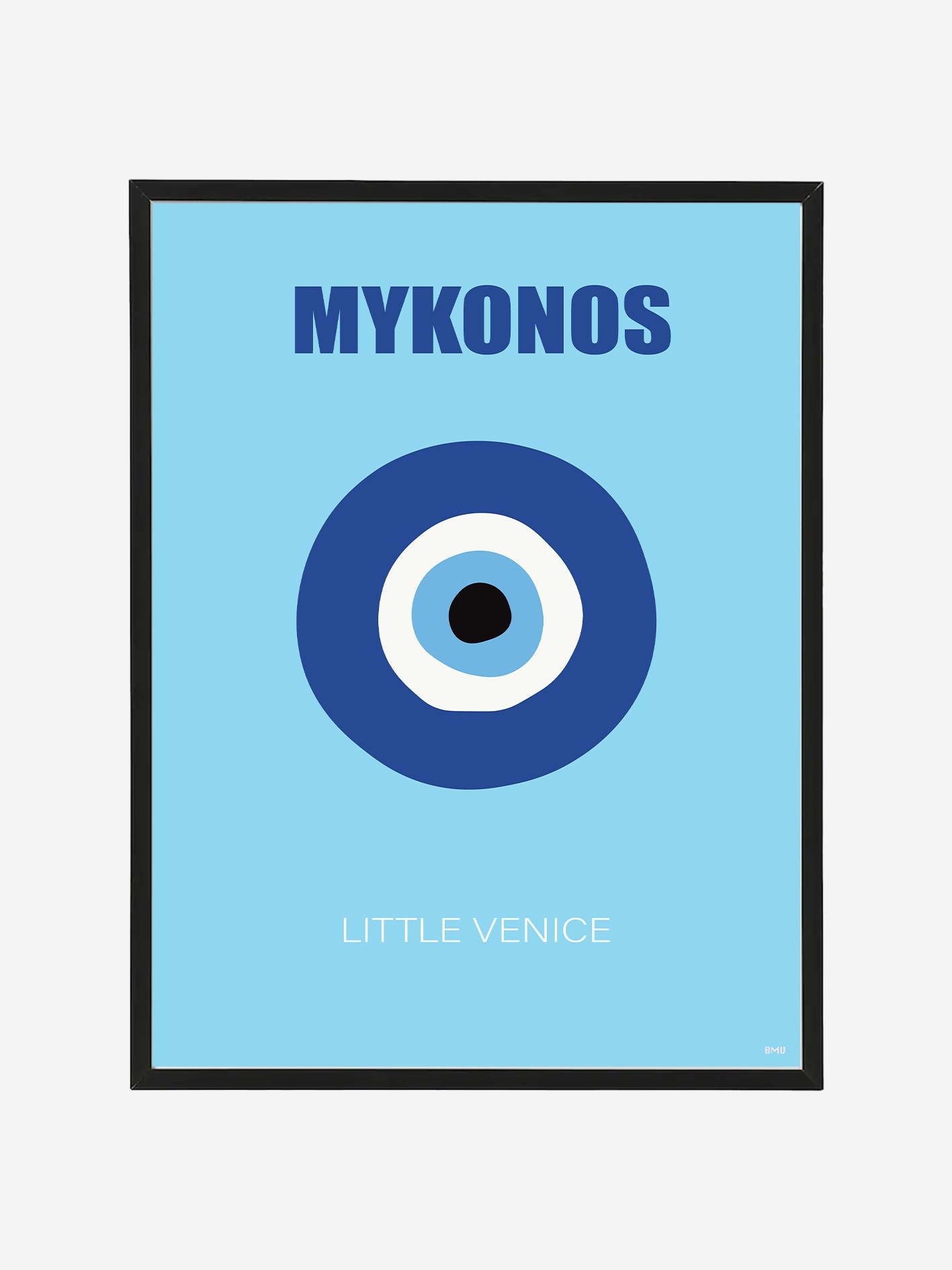 Mykonos Little Venice Poster