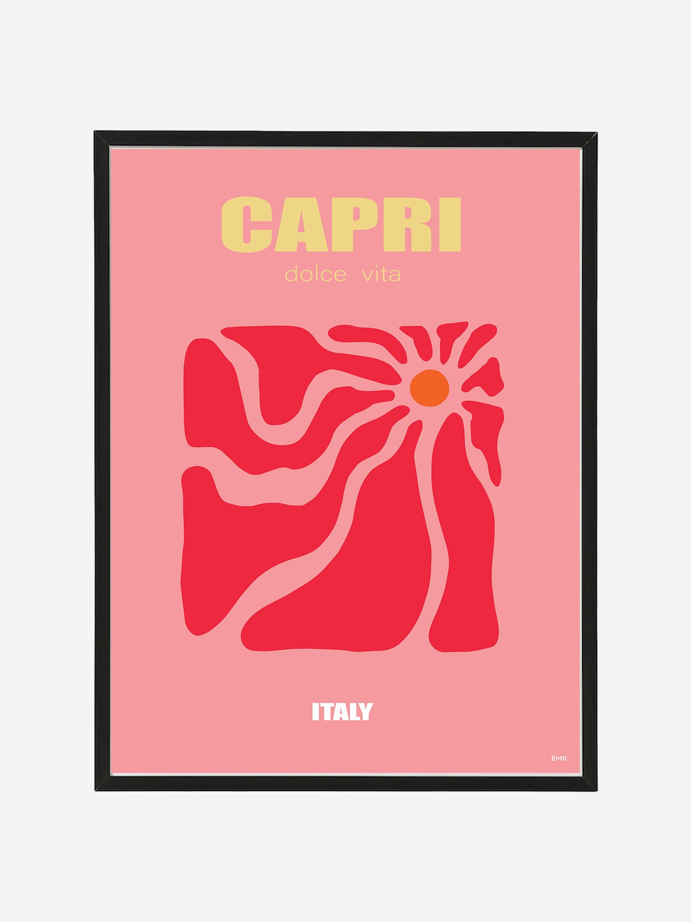 Italy Capri Poster