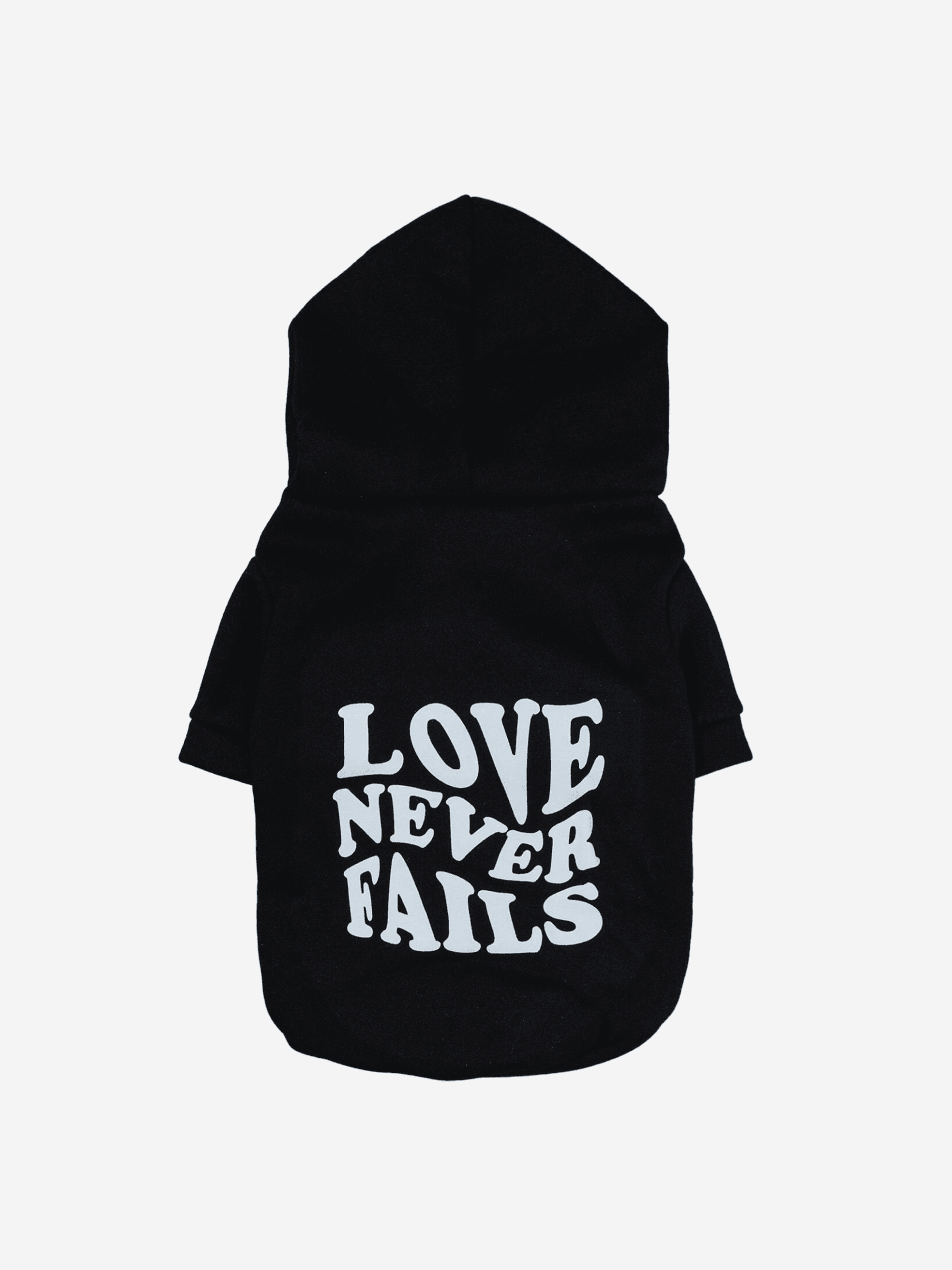 Love Never Fails Kısa Kollu Hoodie