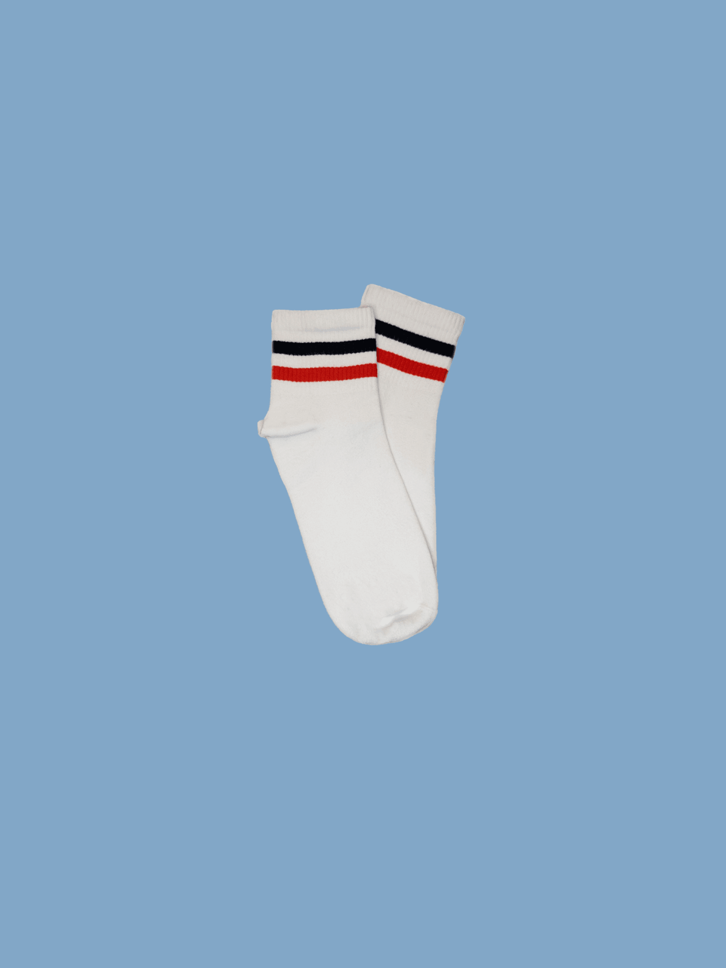 College Socks Red/Blue strip