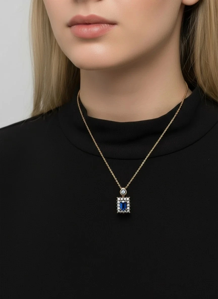 0.70+0.26 KARAT ELMAS KOLYE