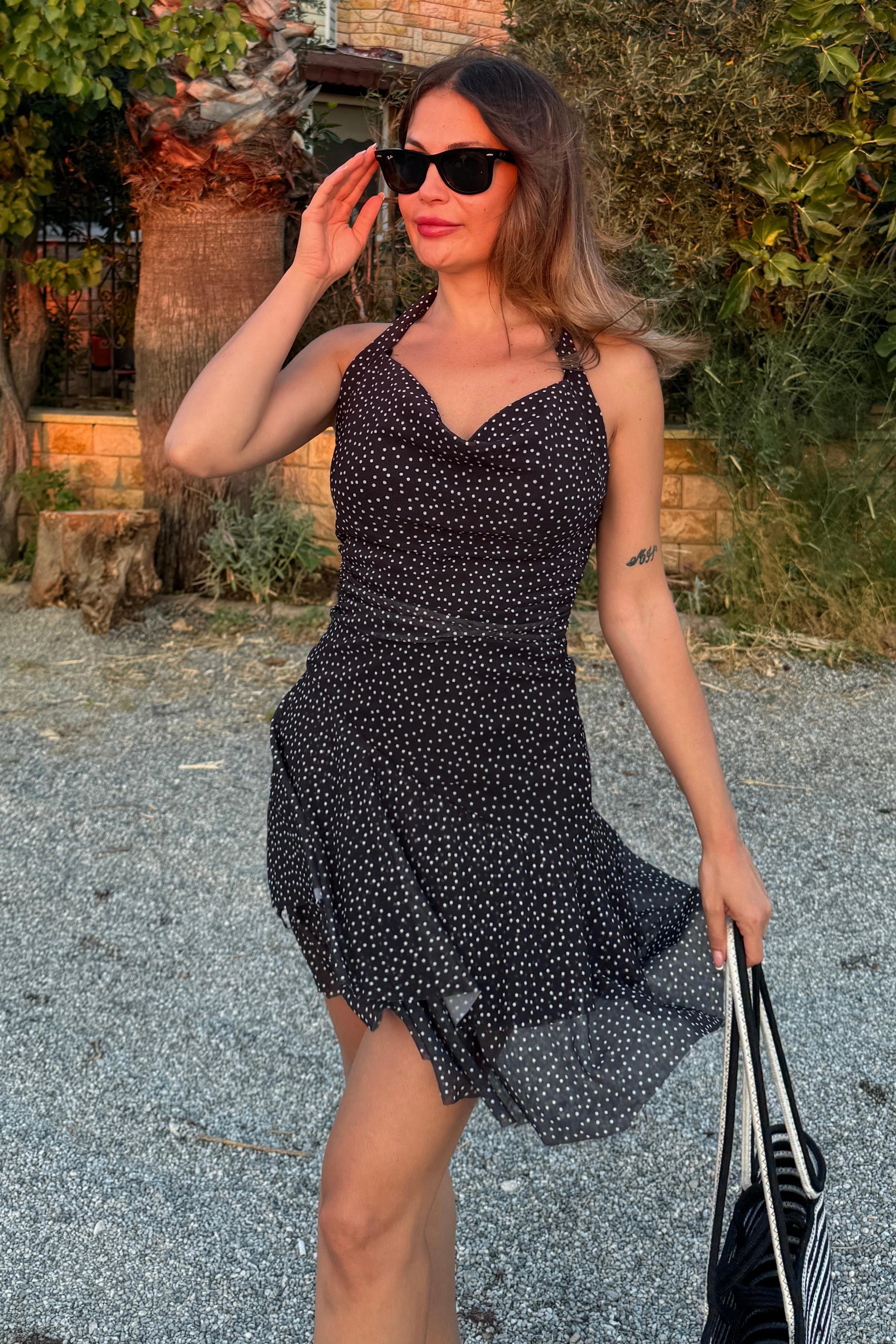 Romantik Seri Kısa Tül Elbise RS5678