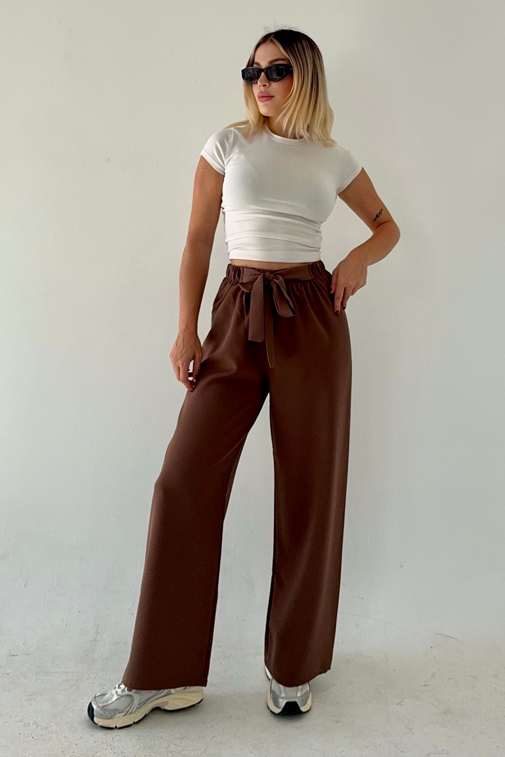 Crep Palazzo Pantolon DB1634