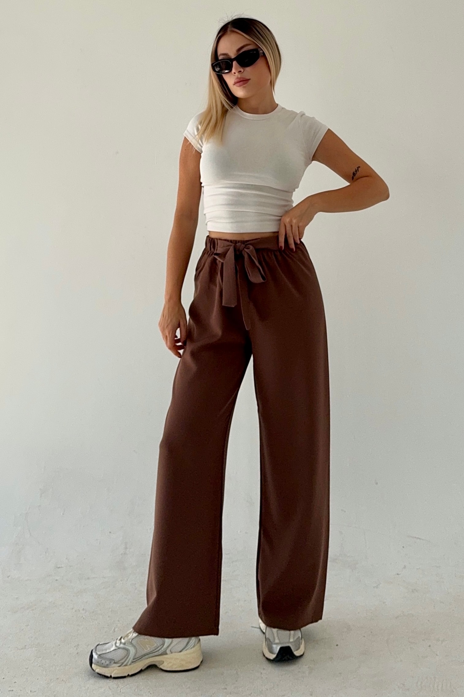 Crep Palazzo Pantolon DB1634