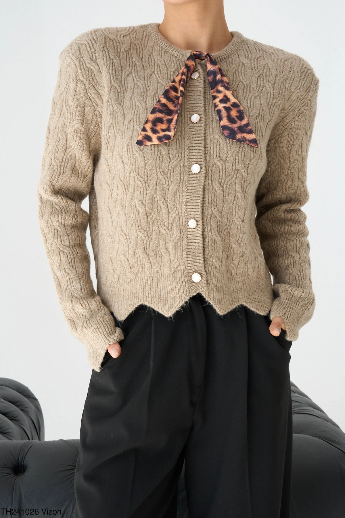 Premium Seri Flarlı Triko B5022